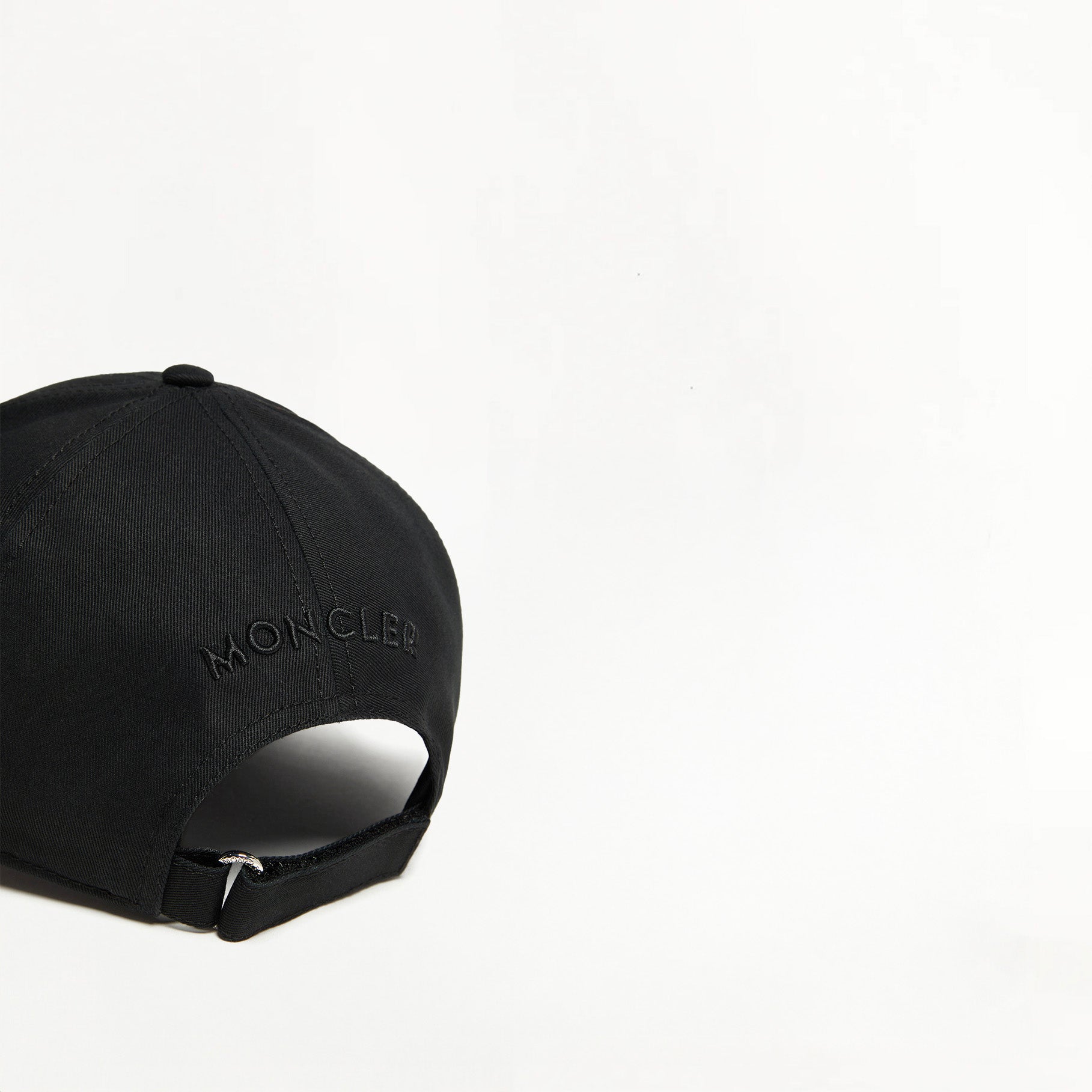 Casquette Moncler Logo Patch Noir