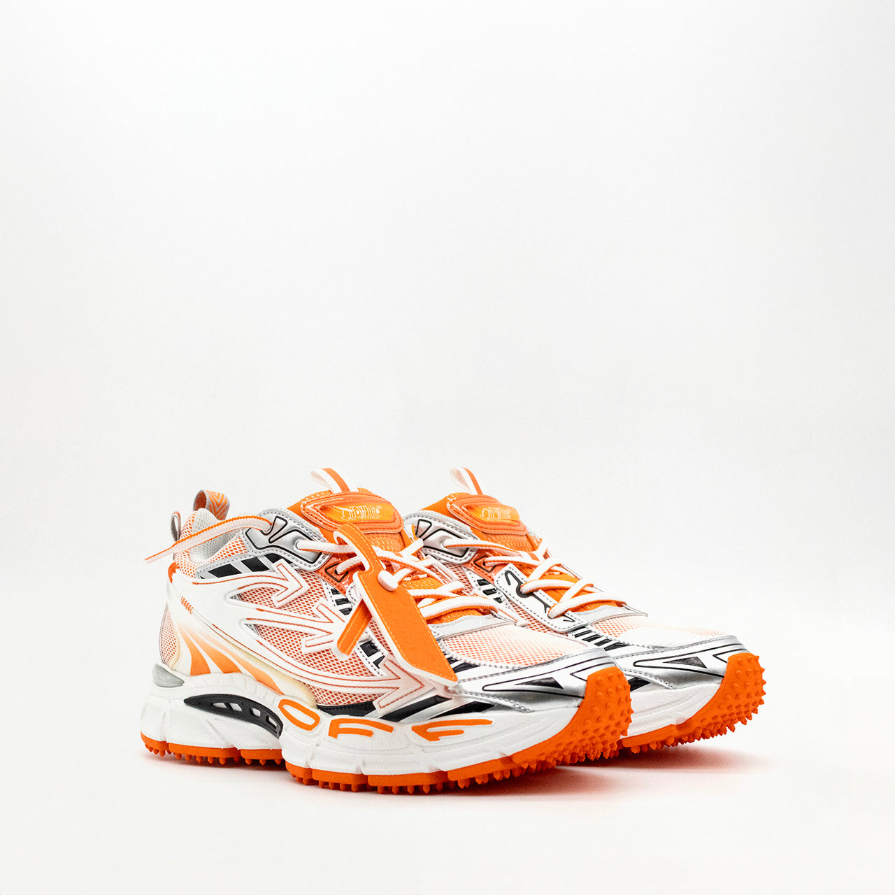 Sneakers Off-White Be Right Back Blanc/Orange
