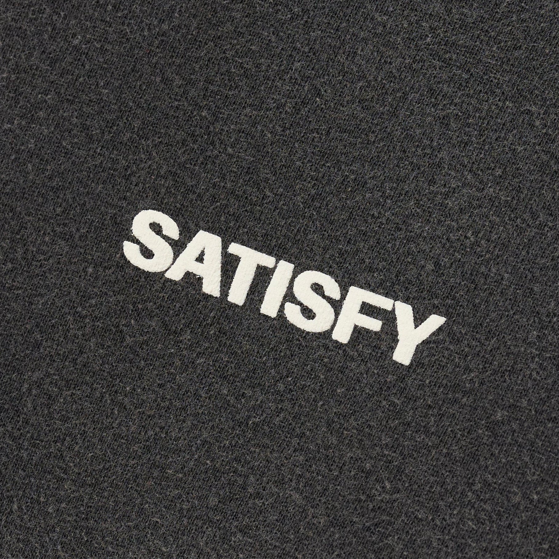 Hoodie Satisfy SoftCell™ Aged Black