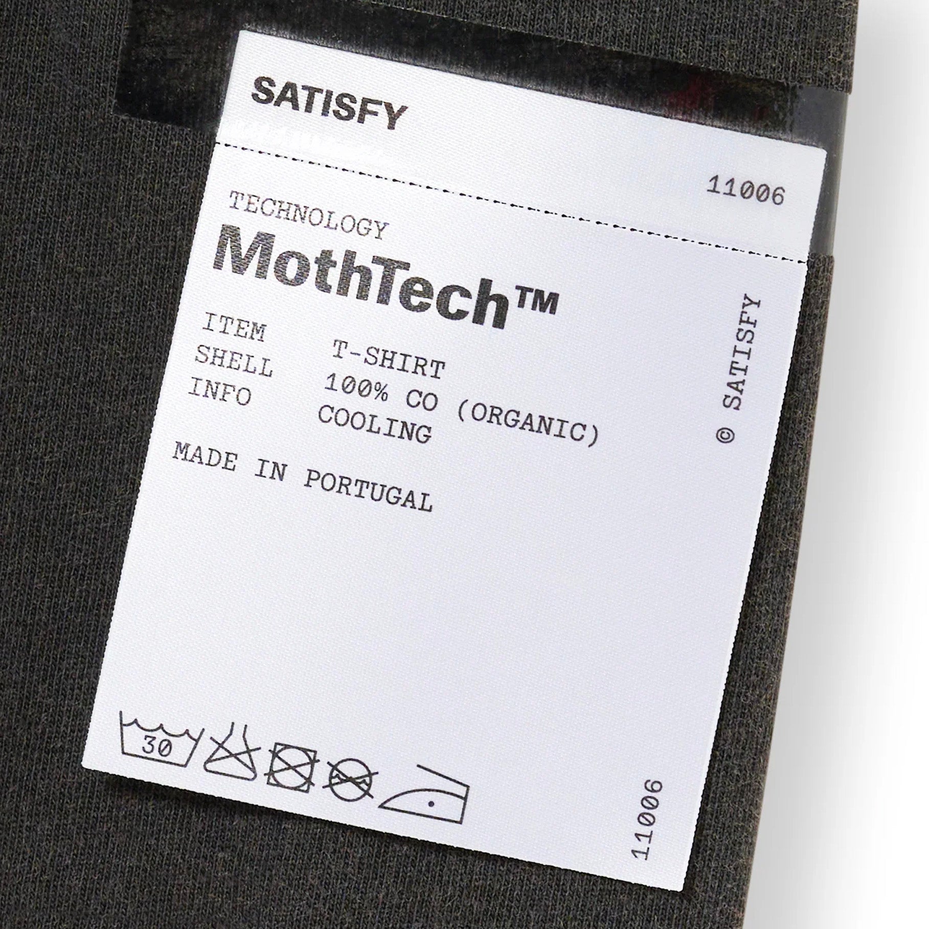 T-shirt Satisfy MothTech™ Scorpion Aged Black