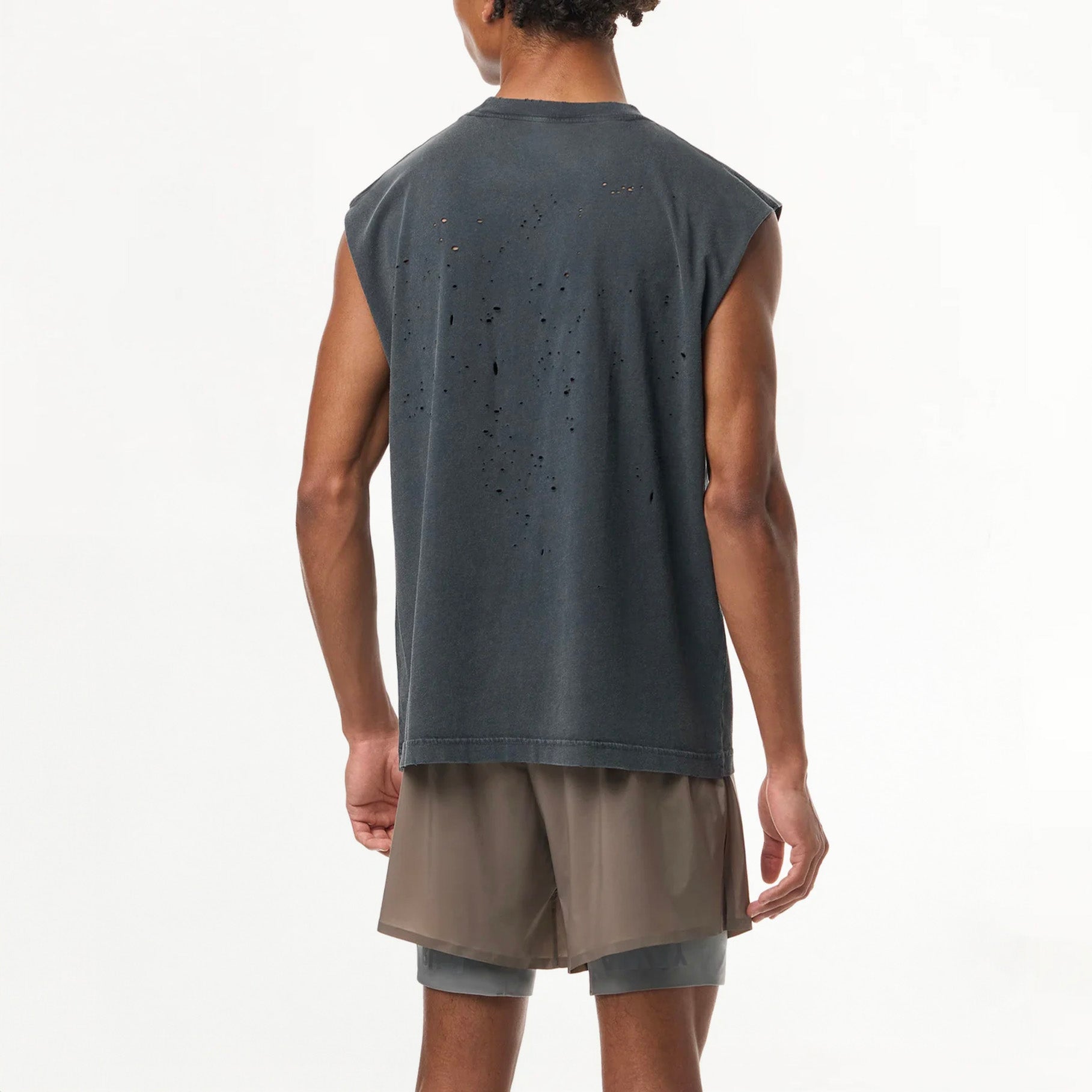 T-Shirt Satisfy MothTech™ Muscle Tee Aged Black