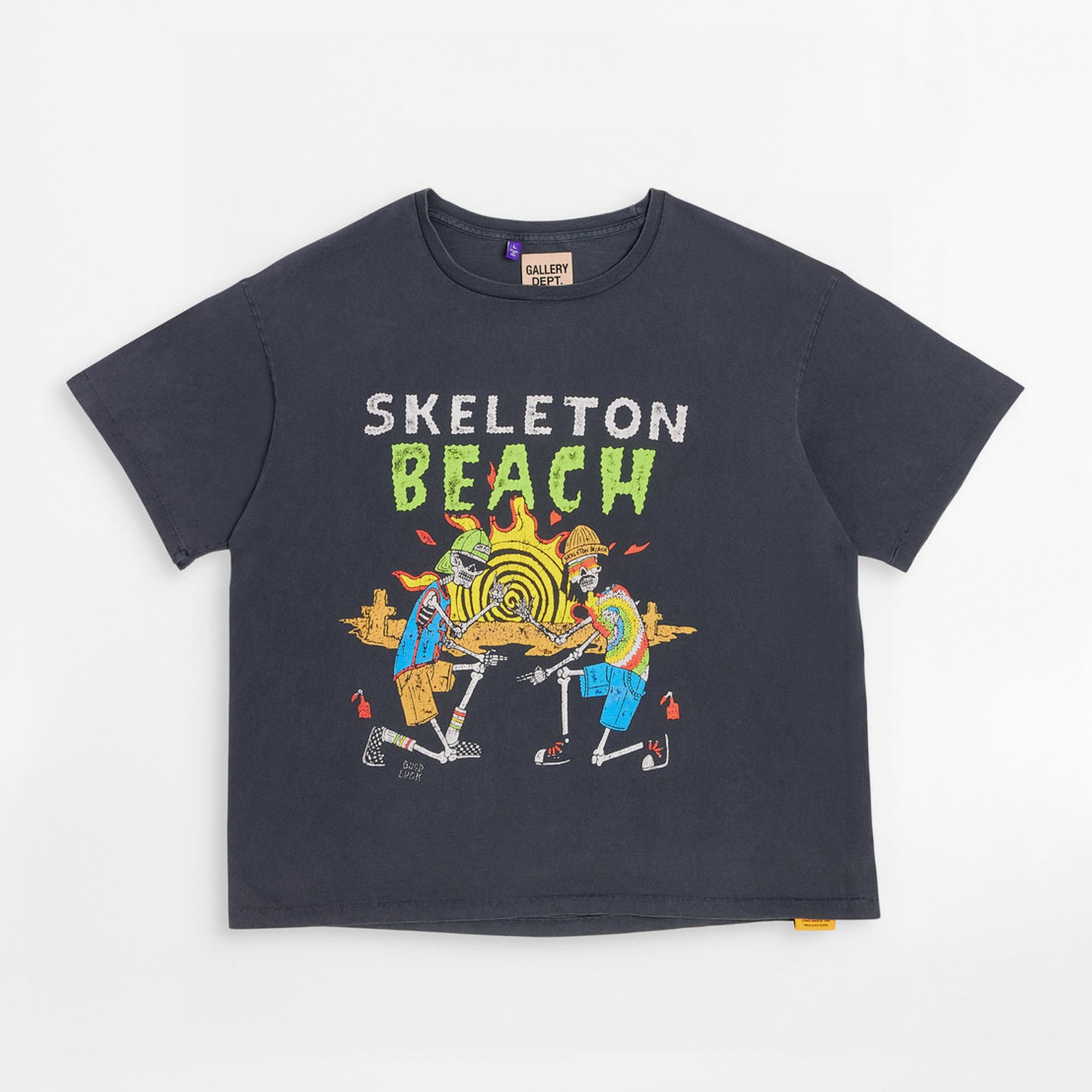 T-shirt Gallery Dept Skeleton Beach Anthracite