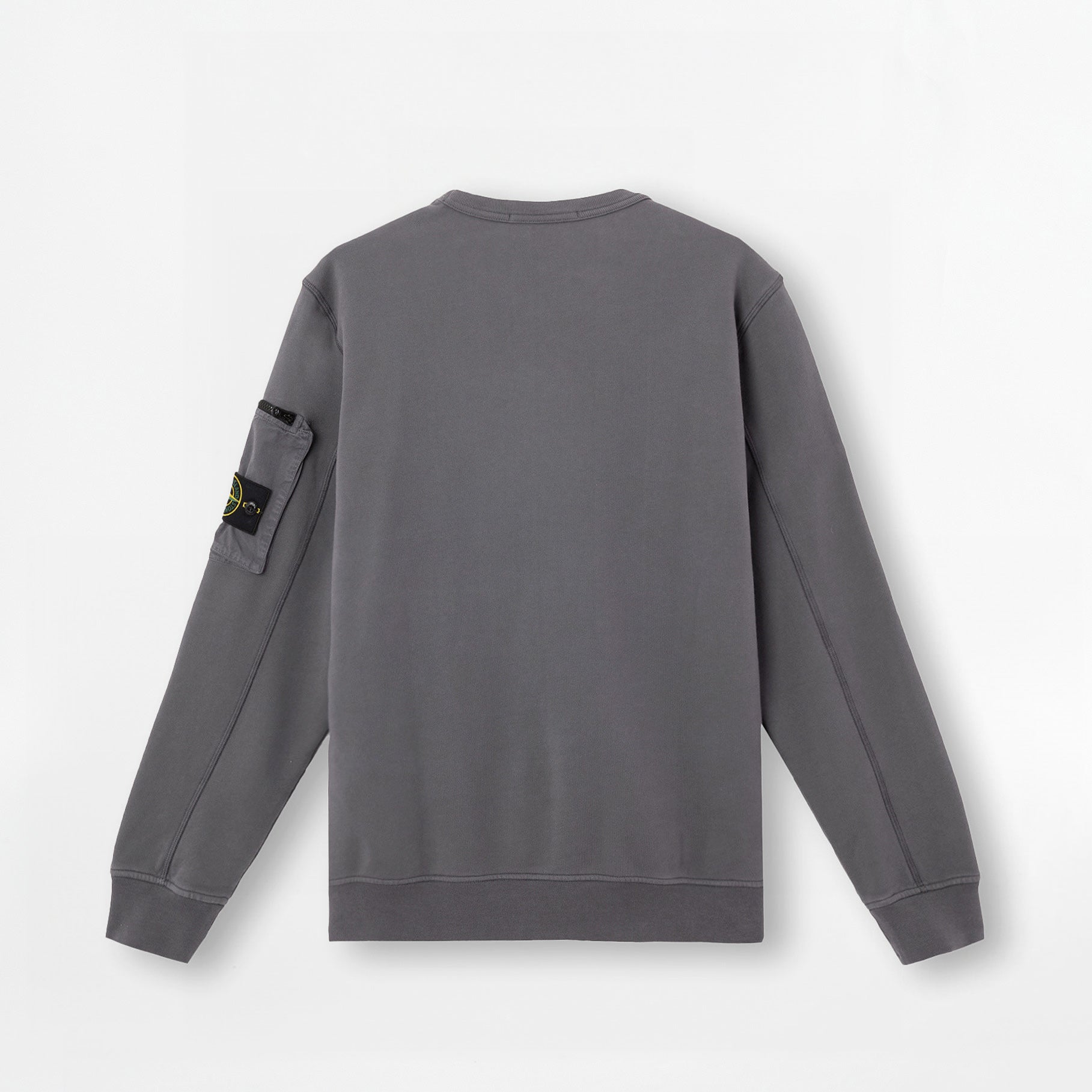 Sweatshirt Stone Island Cotton Fleece 6100003 Charcoal