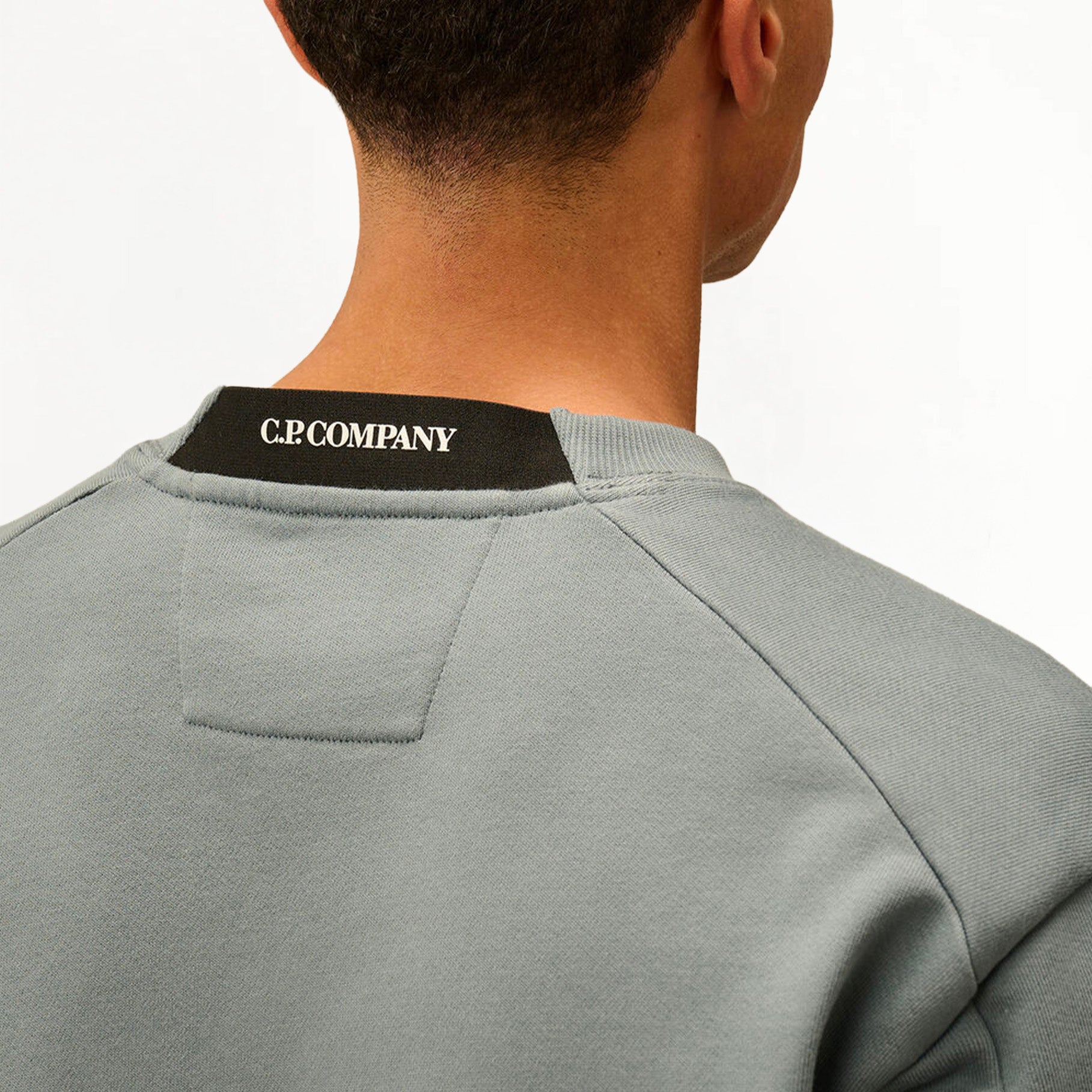 Sweatshirt C.P Company Diagonal Raised Fleece Lens Stormy Weather