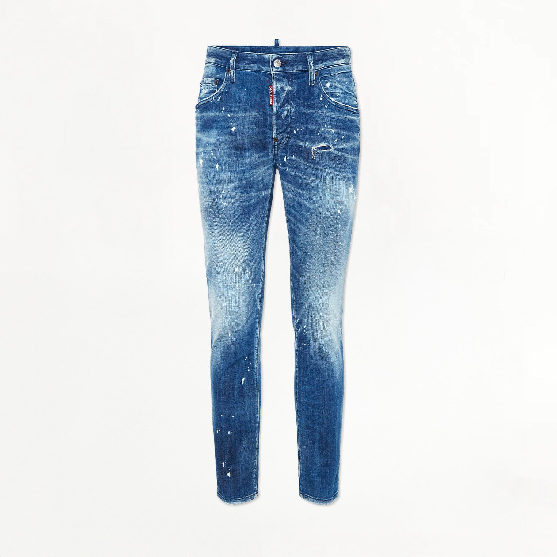 Jean Slim Dsquared2 Skater Medium Filo Blu Wash