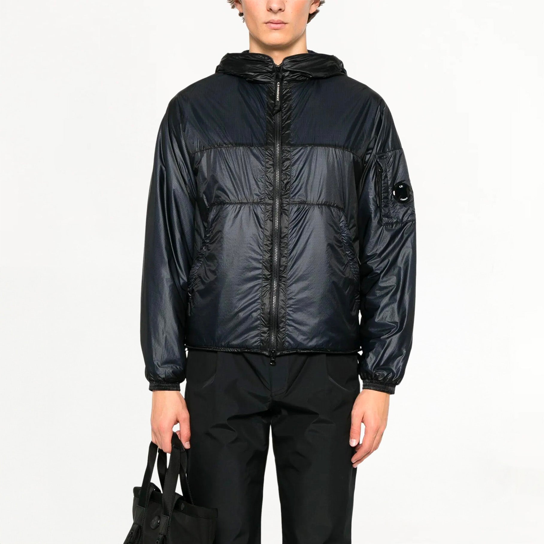 Veste C.P. Company Nada Shell Primaloft® Hooded Jacket Total Eclipse