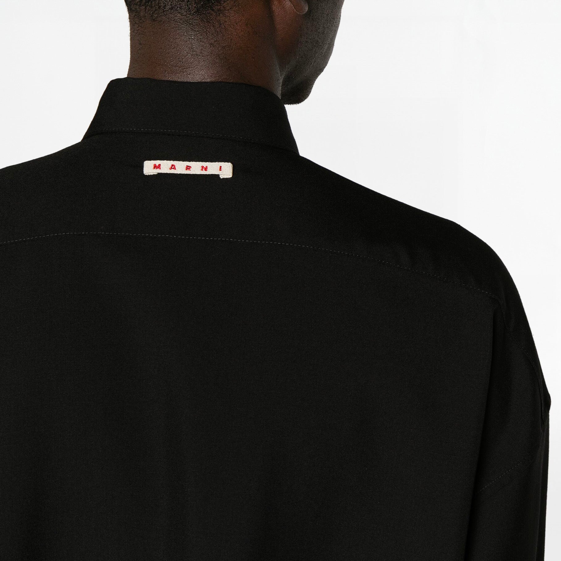 Chemise Marni Wool Tropical Noire