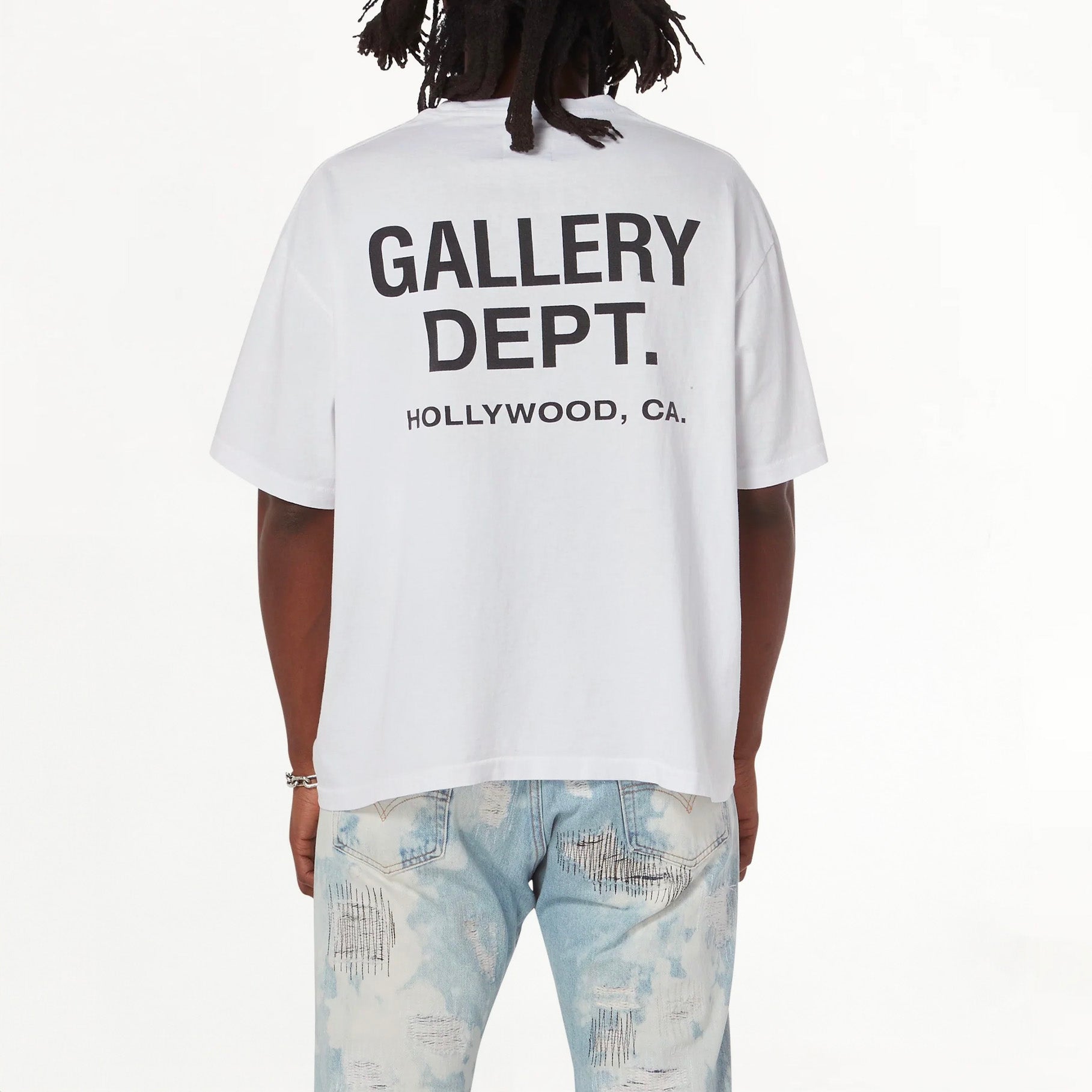 T-shirt Gallery Dept Souvenir Tee Blanc