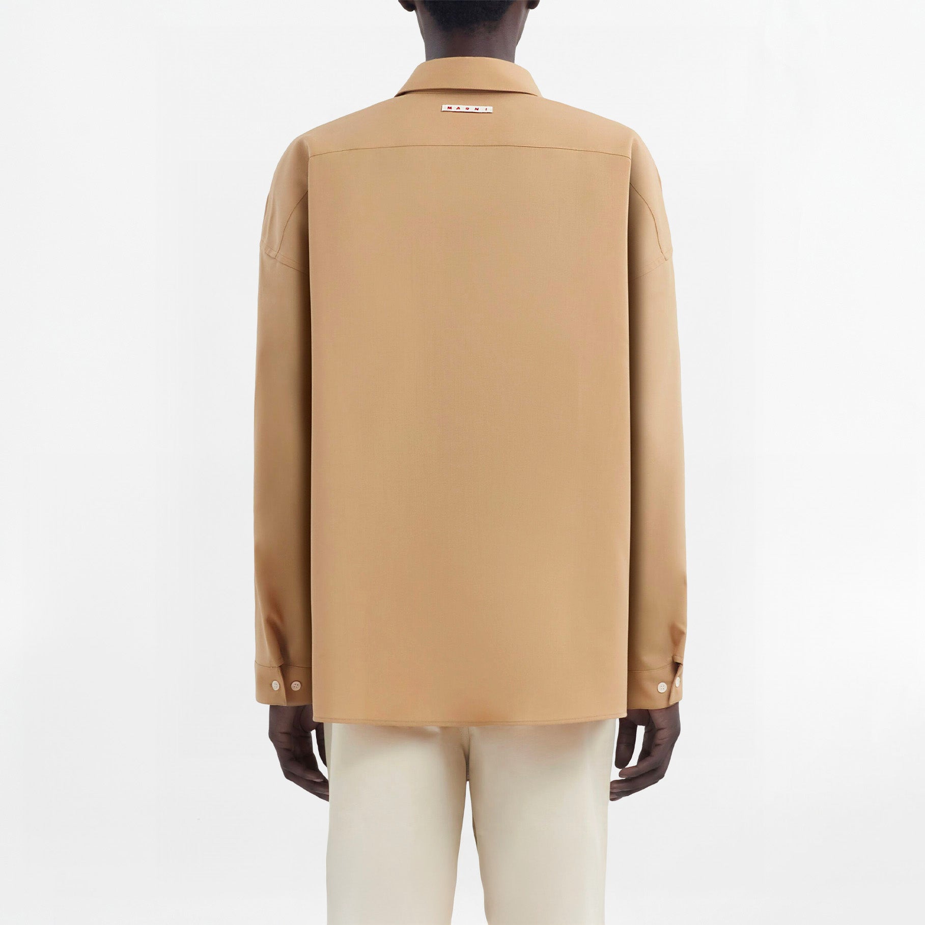 Chemise Marni Wool Tropical Beige