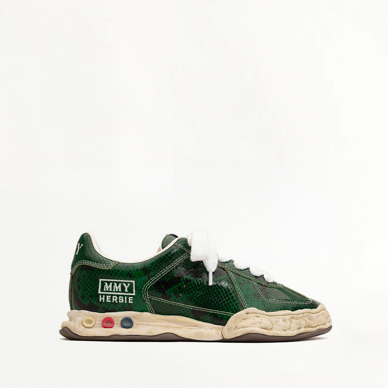Sneakers Maison Mihara Yasuhiro Herbie Vert Python