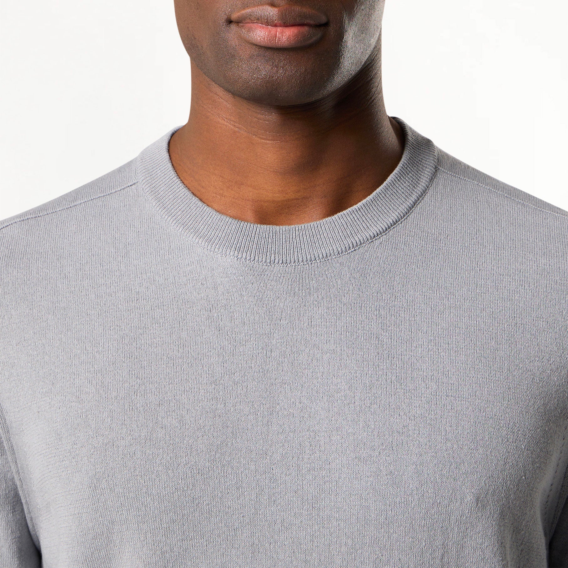 Pull Stone Island Light Raw Hand Organic Cotton 5100062 Gris Perle