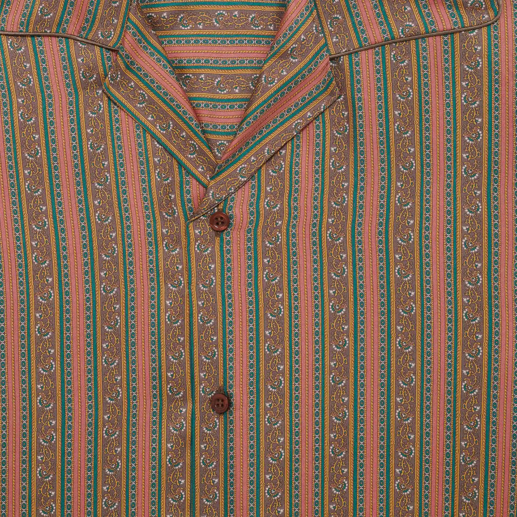 Chemise Homme Drôle de Monsieur Rayures Fleuries