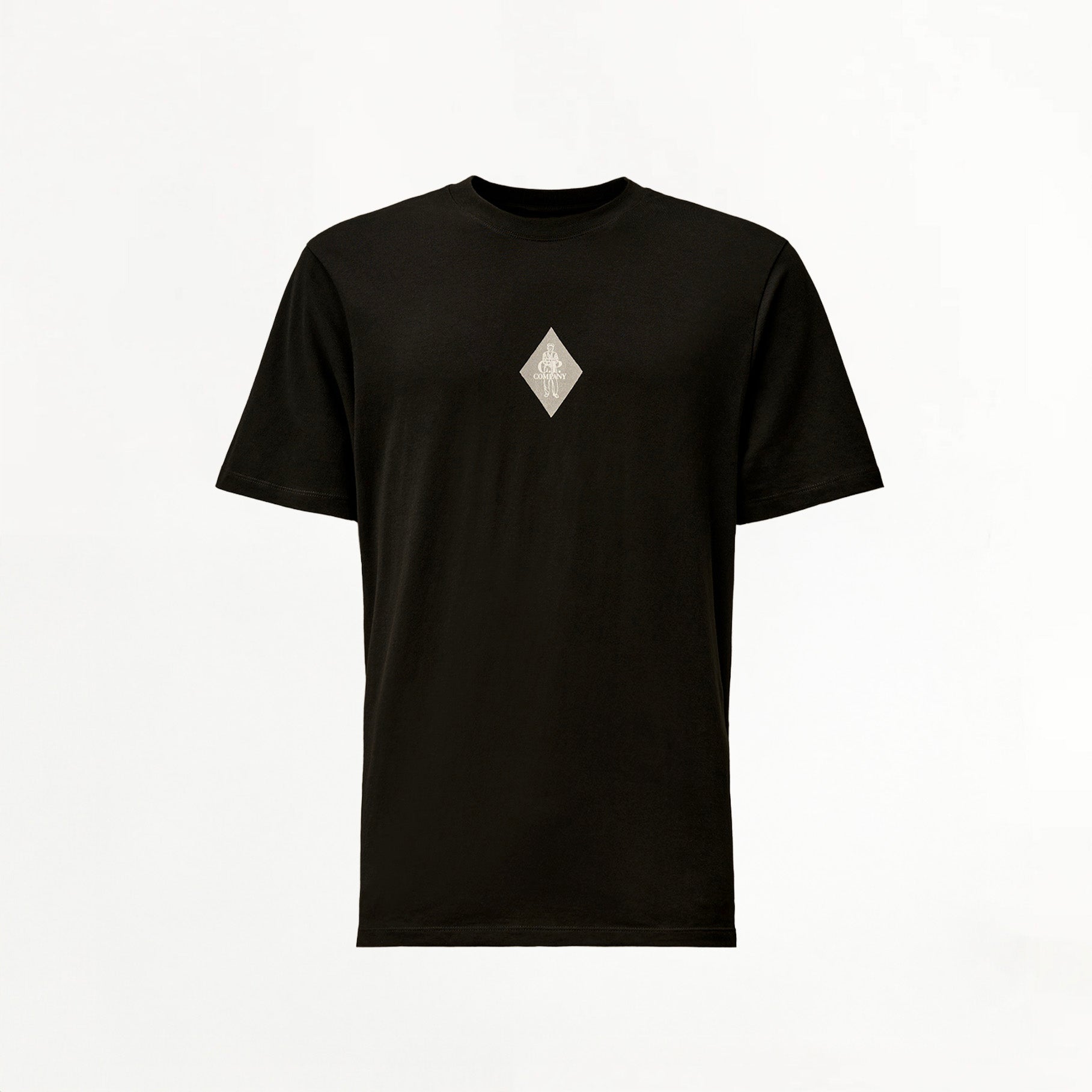 T-shirt C.P Company 30/1 Jersey British Sailor Logo Noir