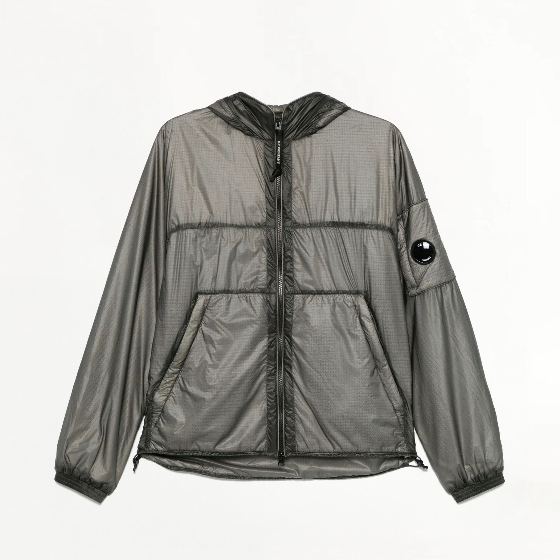 Veste C.P. Company Nada Shell Primaloft® Hooded Jacket Smoked Pearl