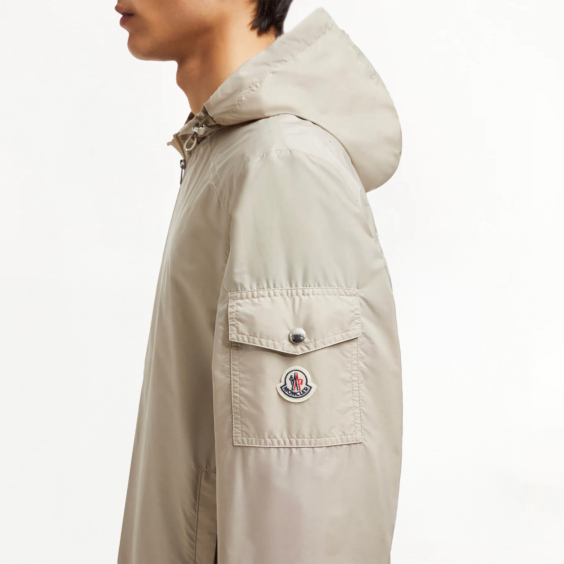 Veste Moncler Etiache Beige Clair