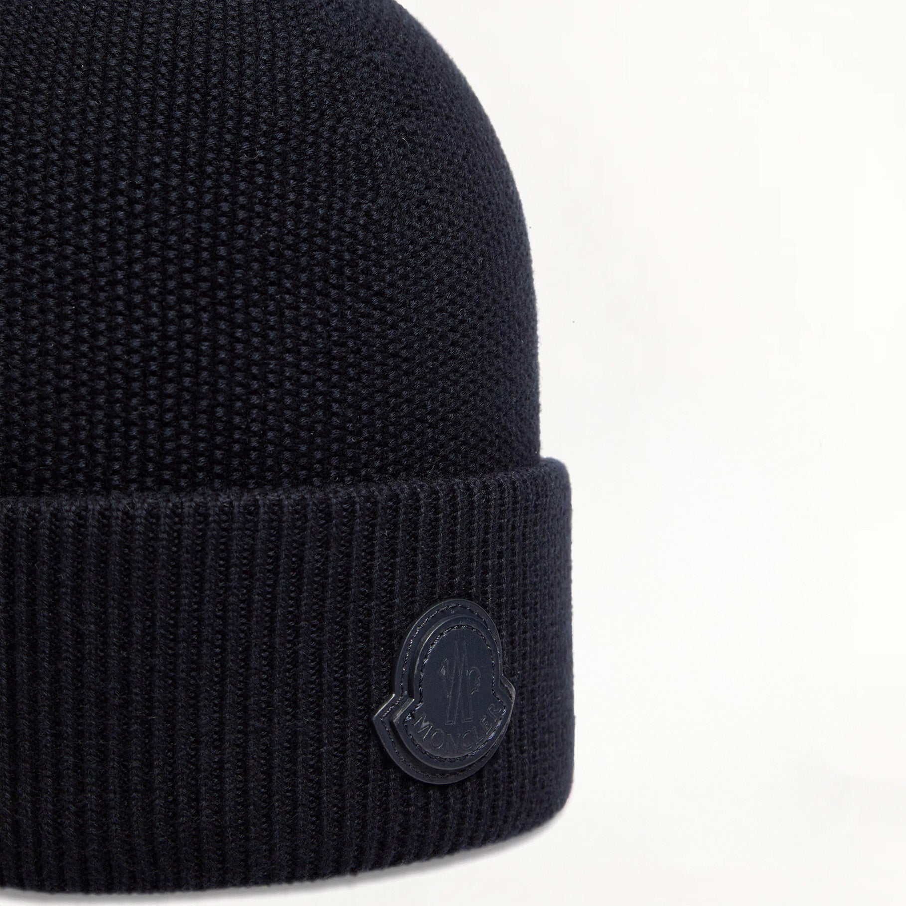 Bonnet Moncler Laine et Cachemire Noir