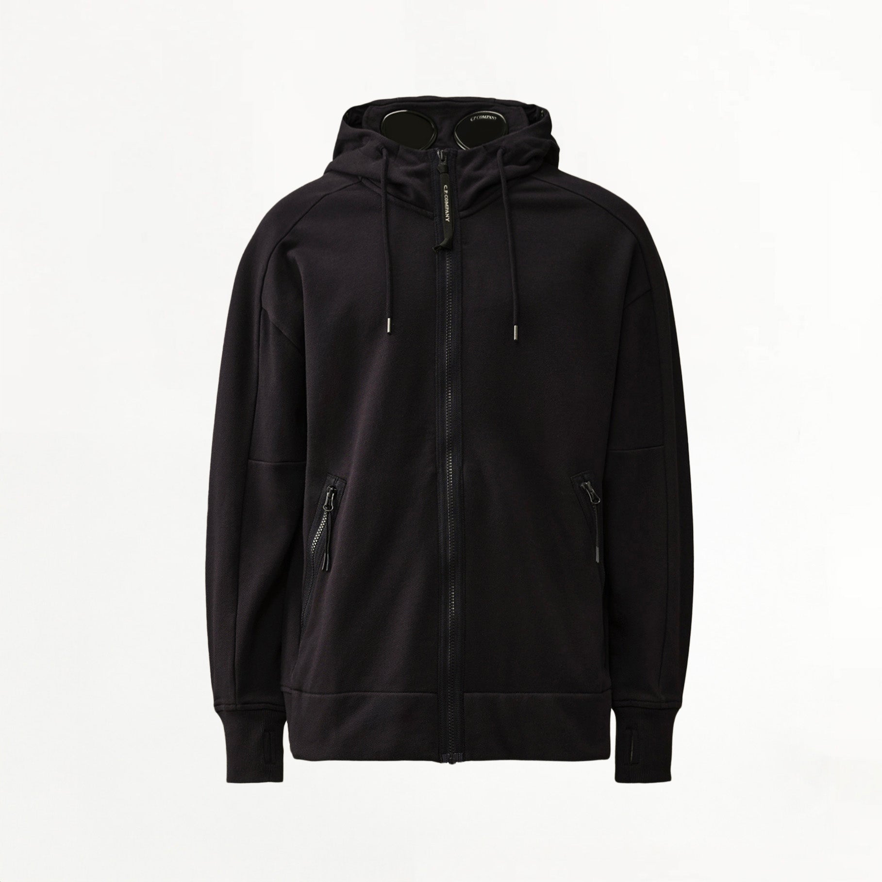 Sweatshirt à Capuche C.P Company Diagonal Raised Fleece Goggle Total Eclipse