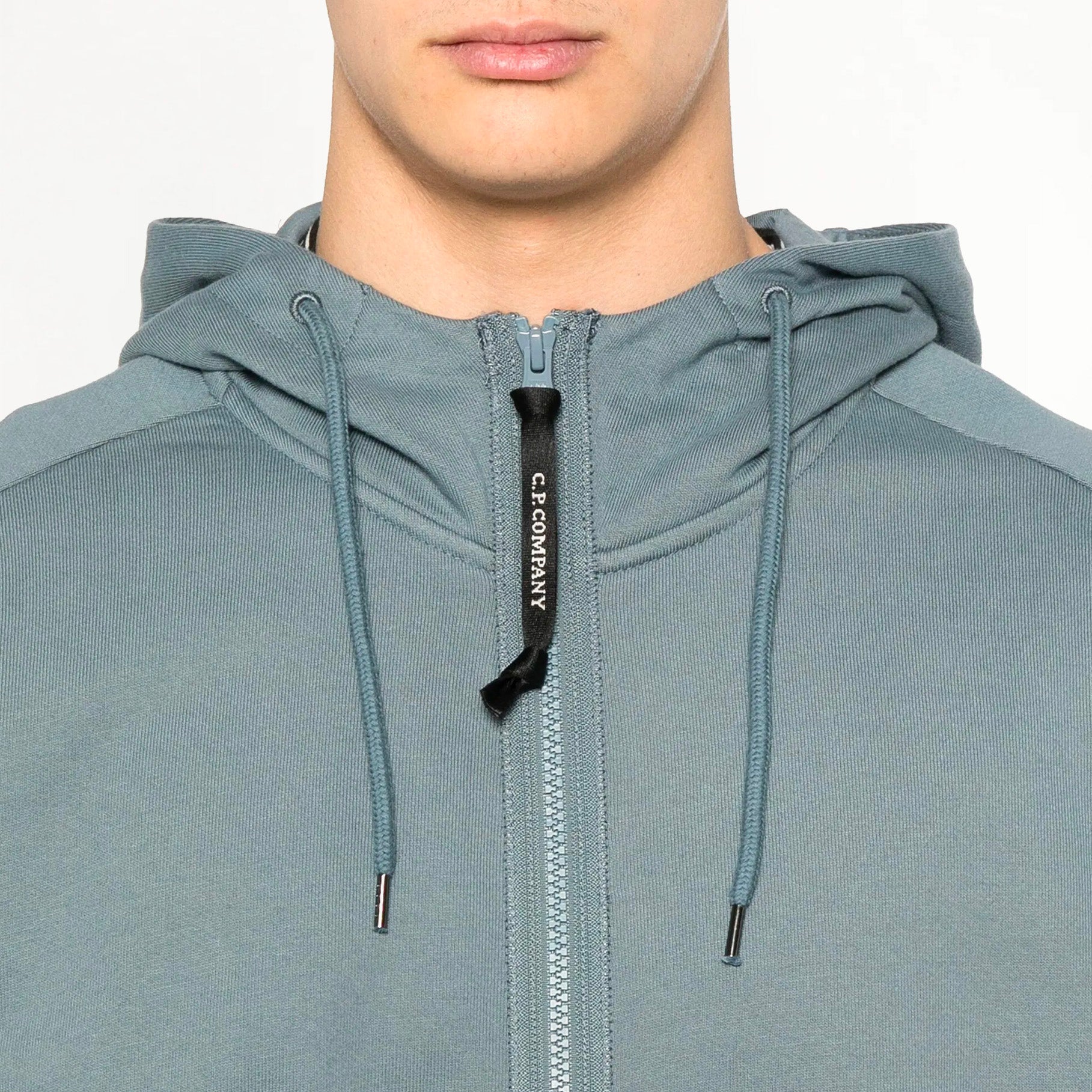Sweatshirt à Capuche C.P Company Diagonal Raised Fleece Goggle Stormy Weather