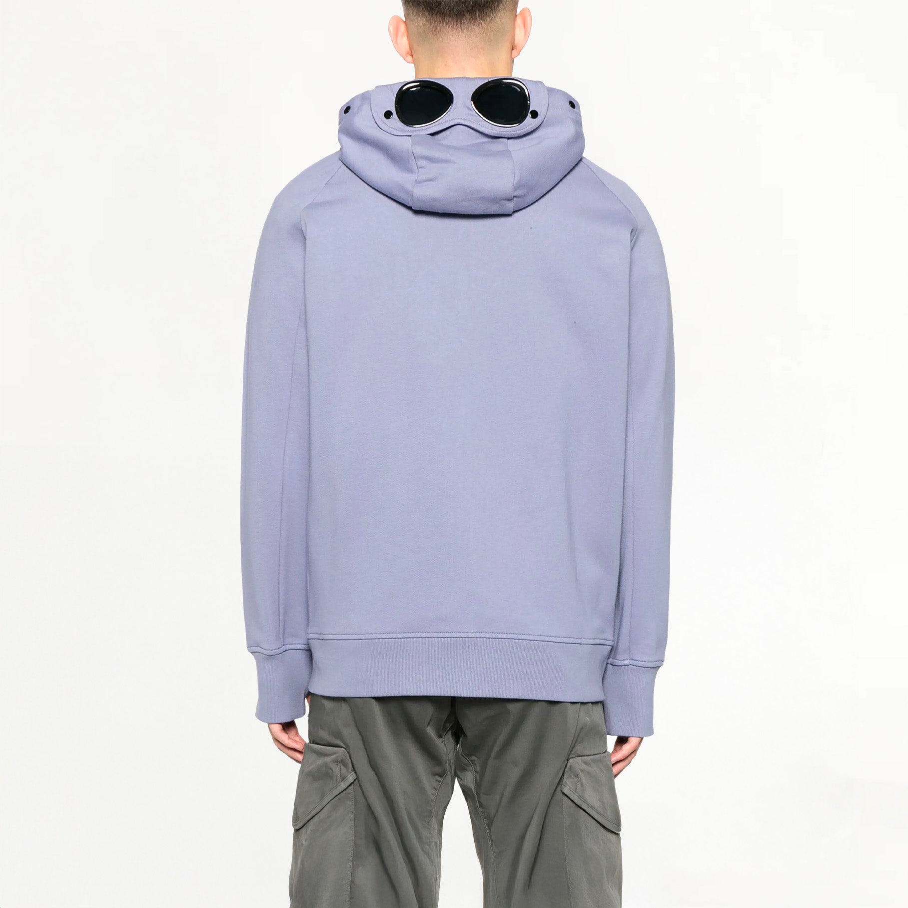 Sweat à Capuche C.P Company Diagonal Raised Fleece Goggle Lavender