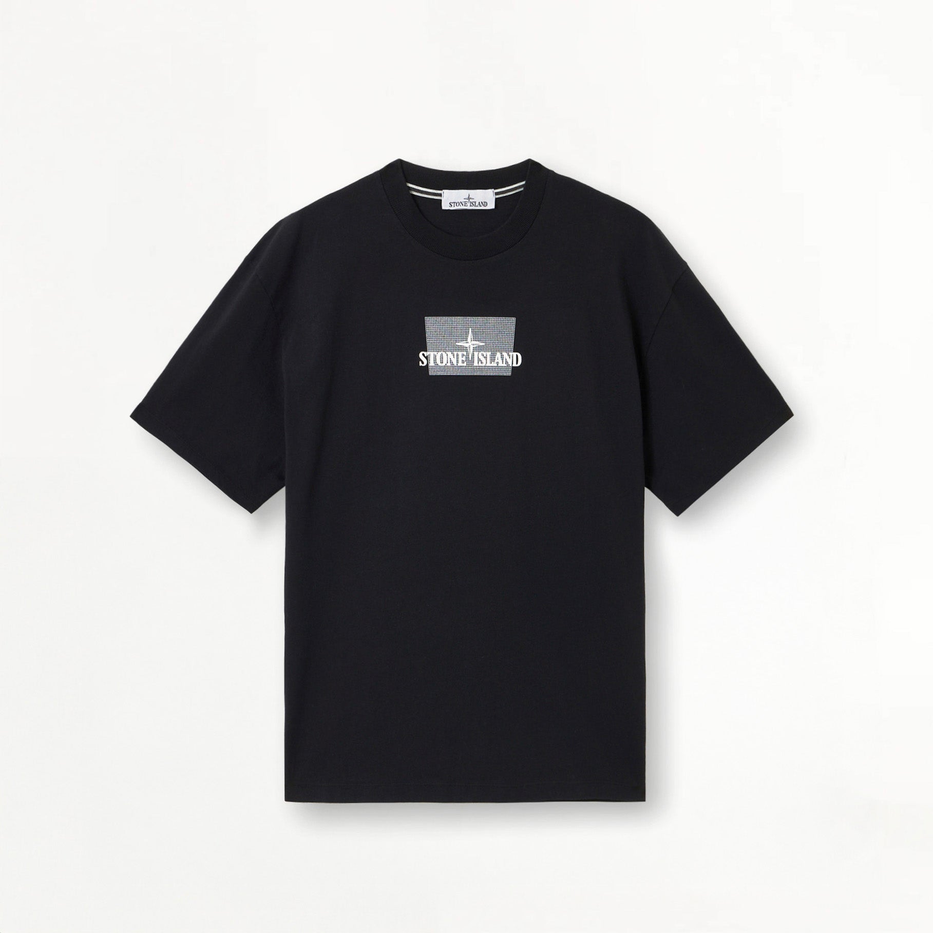 T-shirt Stone Island Grid 2100016 Noir