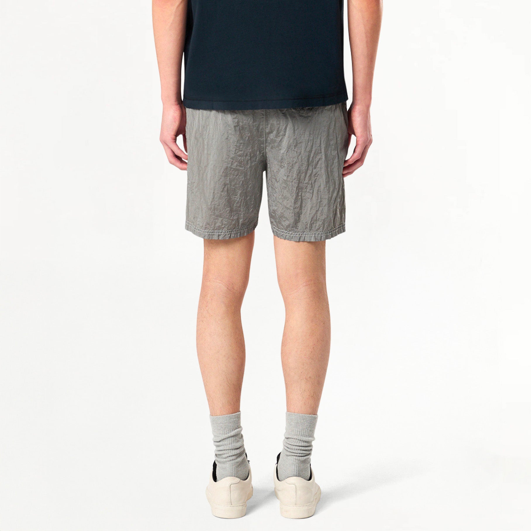 Short de Bain Stone Island Nylon Metal ECONYL® B100009 Gris Perle