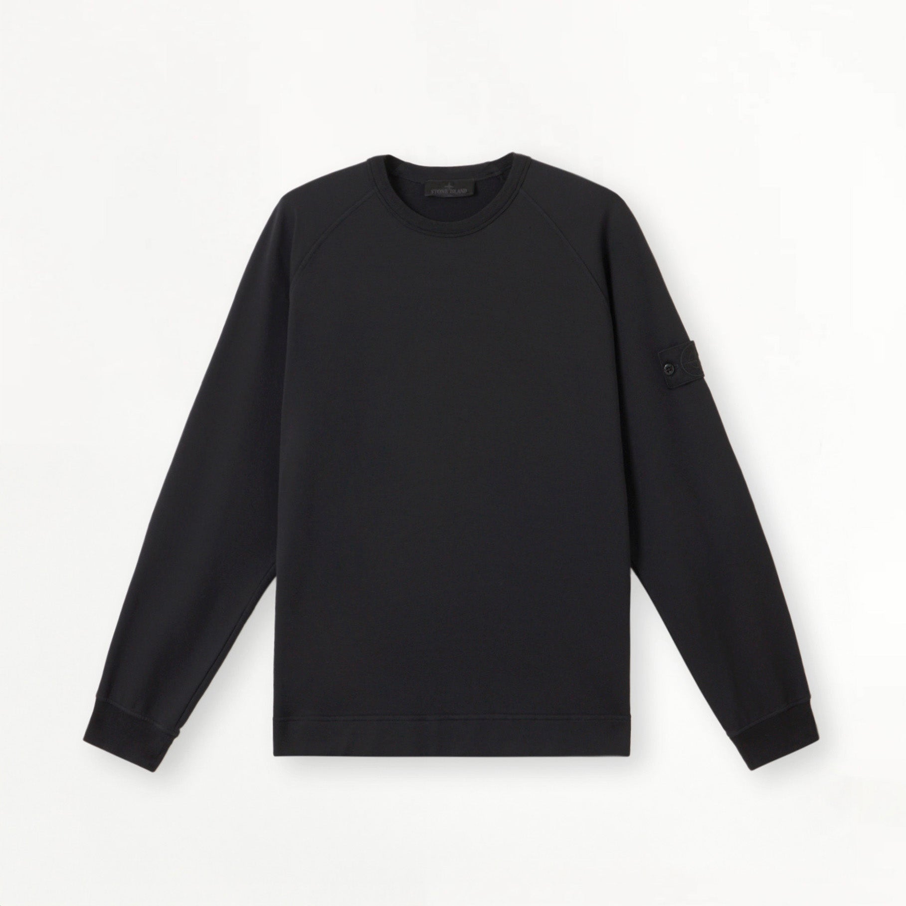 Sweat-shirt Stone Island Ghost en Coton Stretch 6100011 Noir