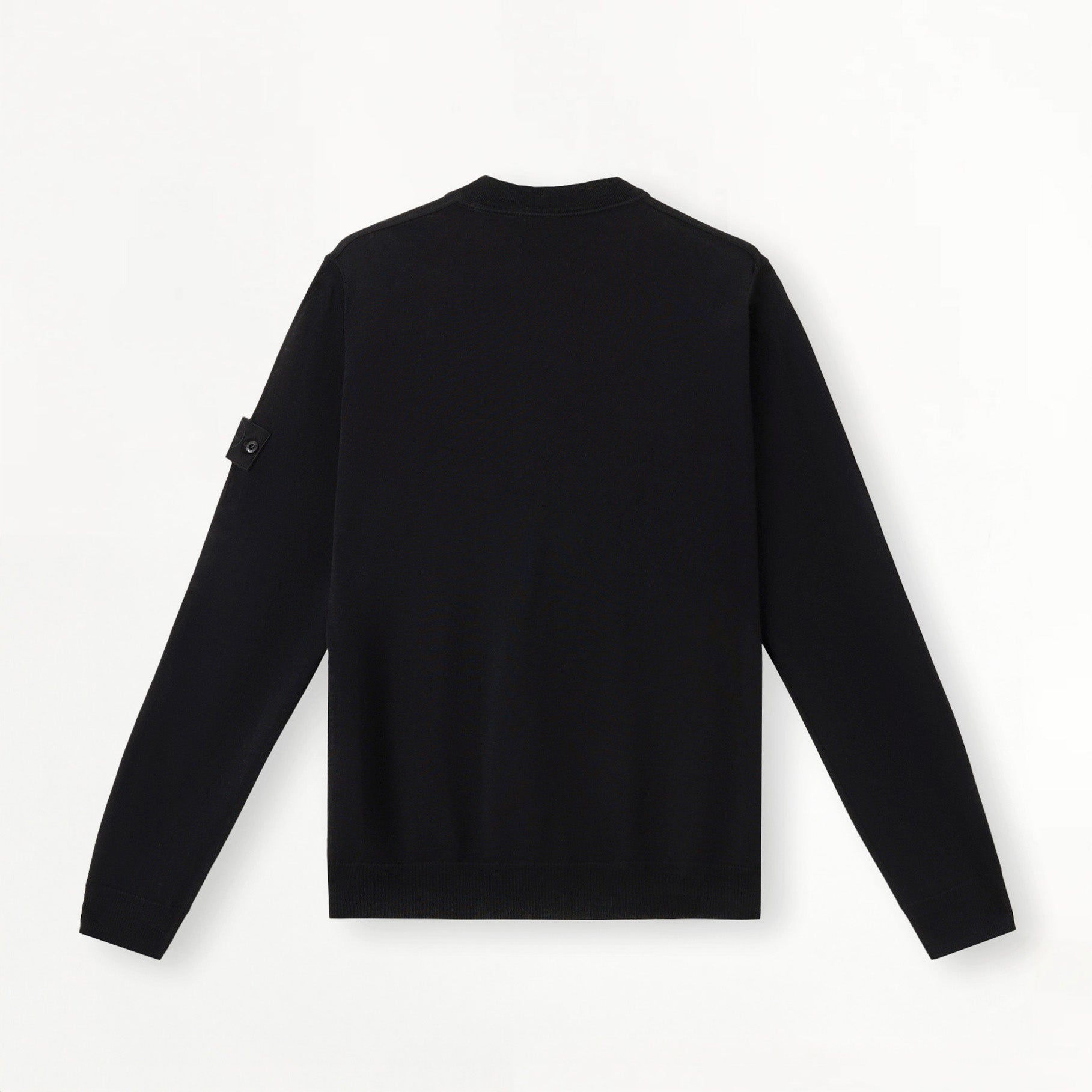 Pull Stone Island Ghost Ras-du-cou en Laine RWS 5100066 Noir