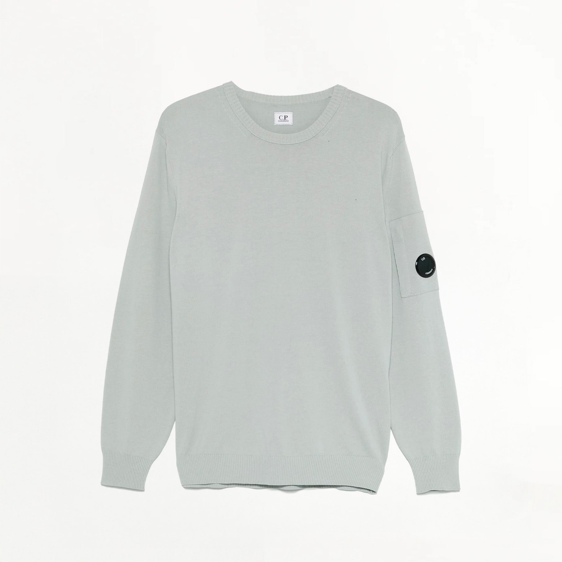 Pull C.P Company Cotton Crepe Lens Knit Stormy Weather