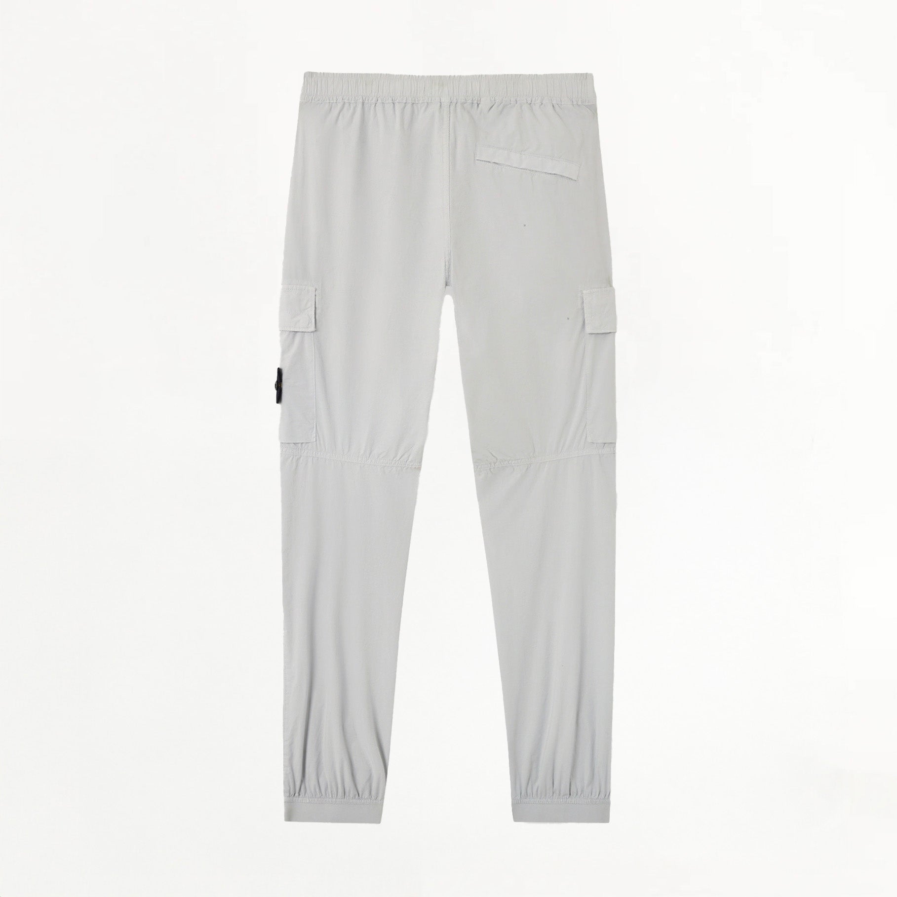 Stone Island Stretch Cotton Tela Paracadute Trousers 3100031 Pearl