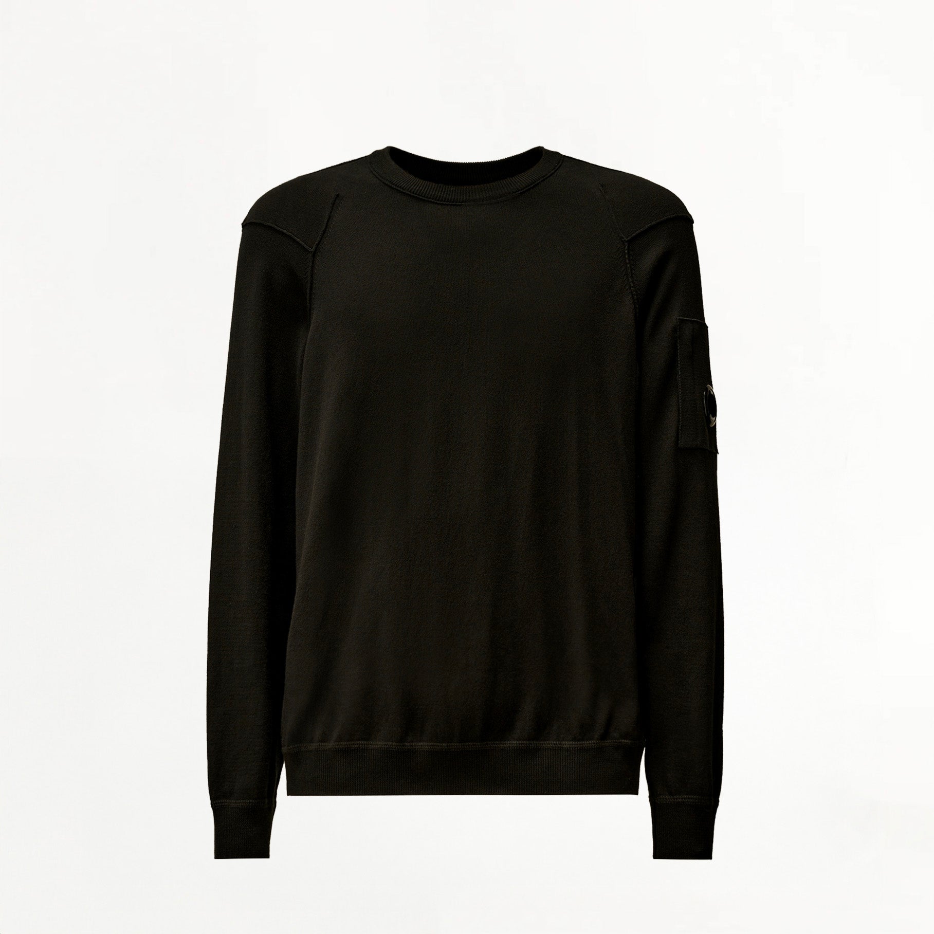 Pull C.P Company Sea Island Lens Knit Noir