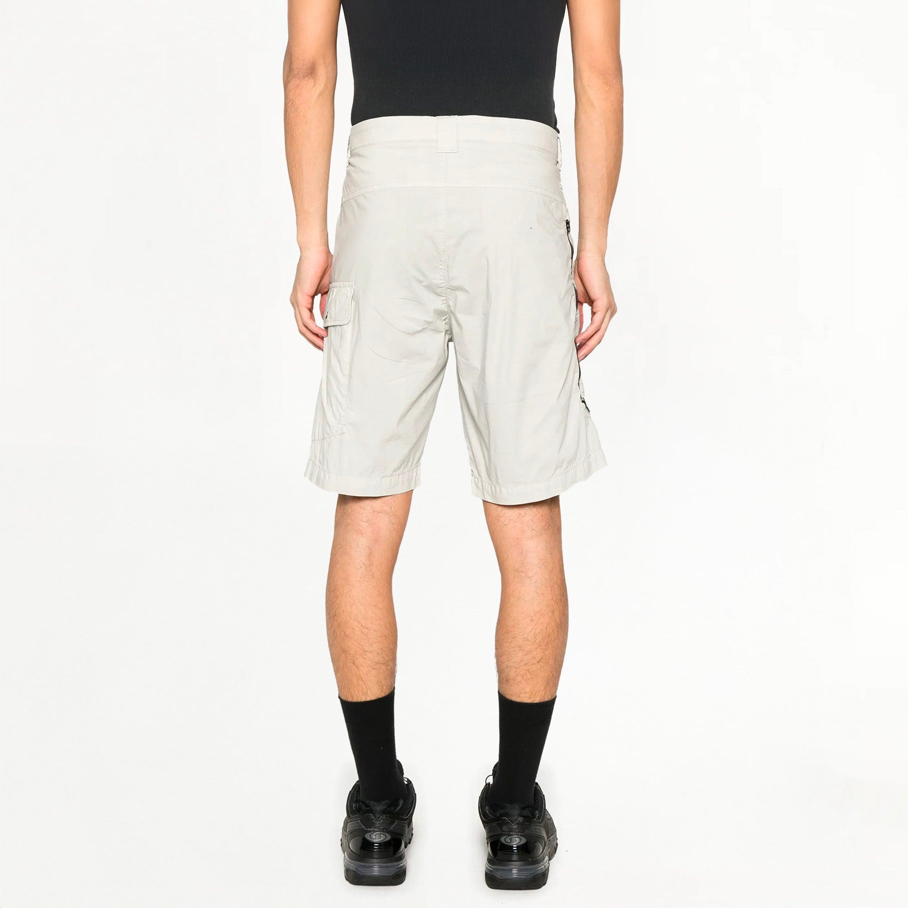 CP Company 50 Fili Stretch 800 Cargo Shorts Blue Fox