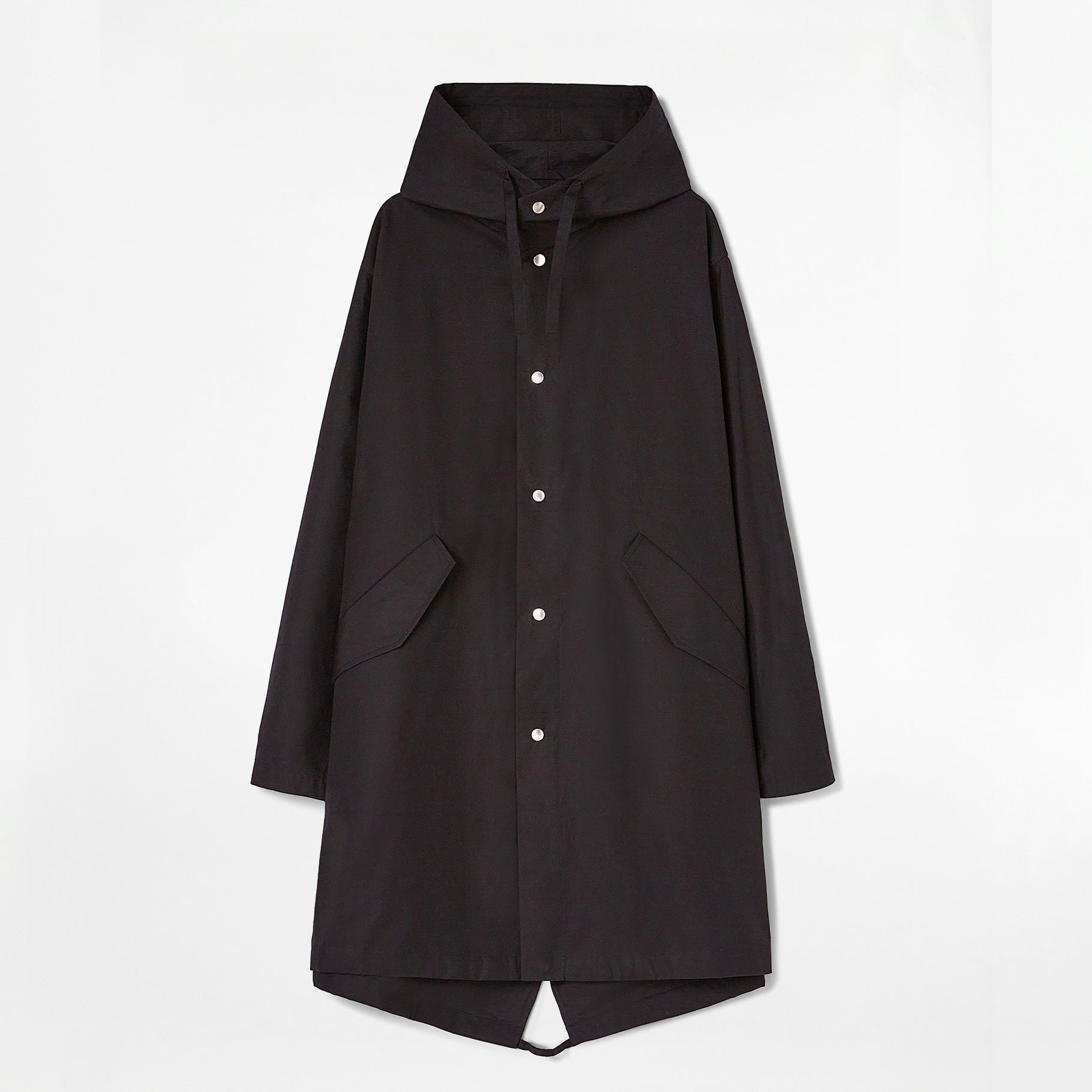 Parka logo Jil Sander Noir