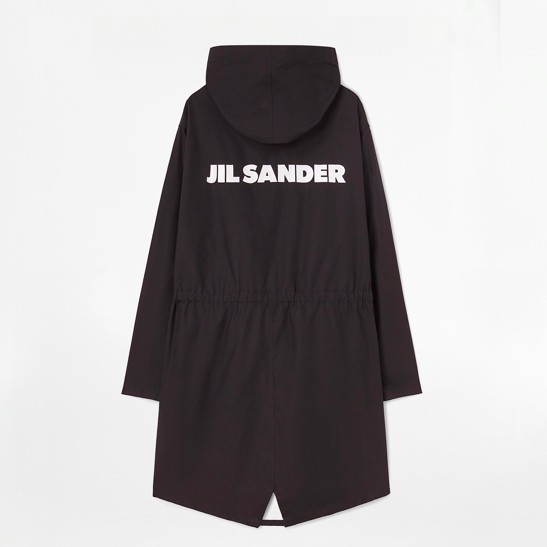 Parka logo Jil Sander Noir
