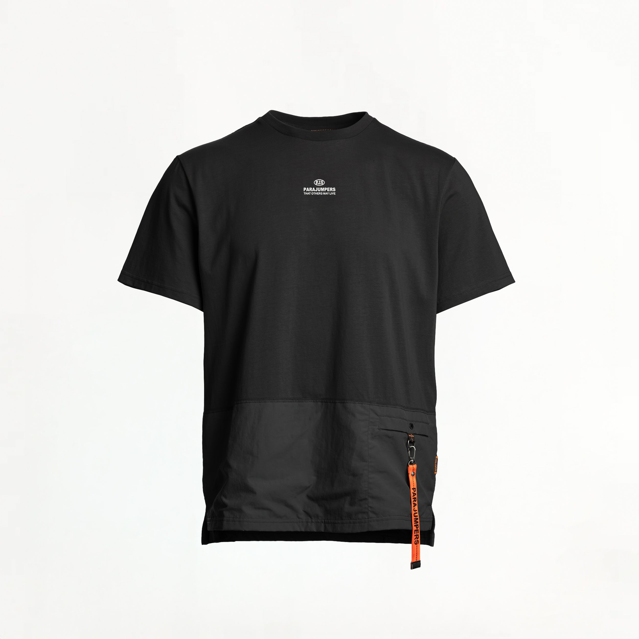 T-shirt Parajumpers Clint Noir