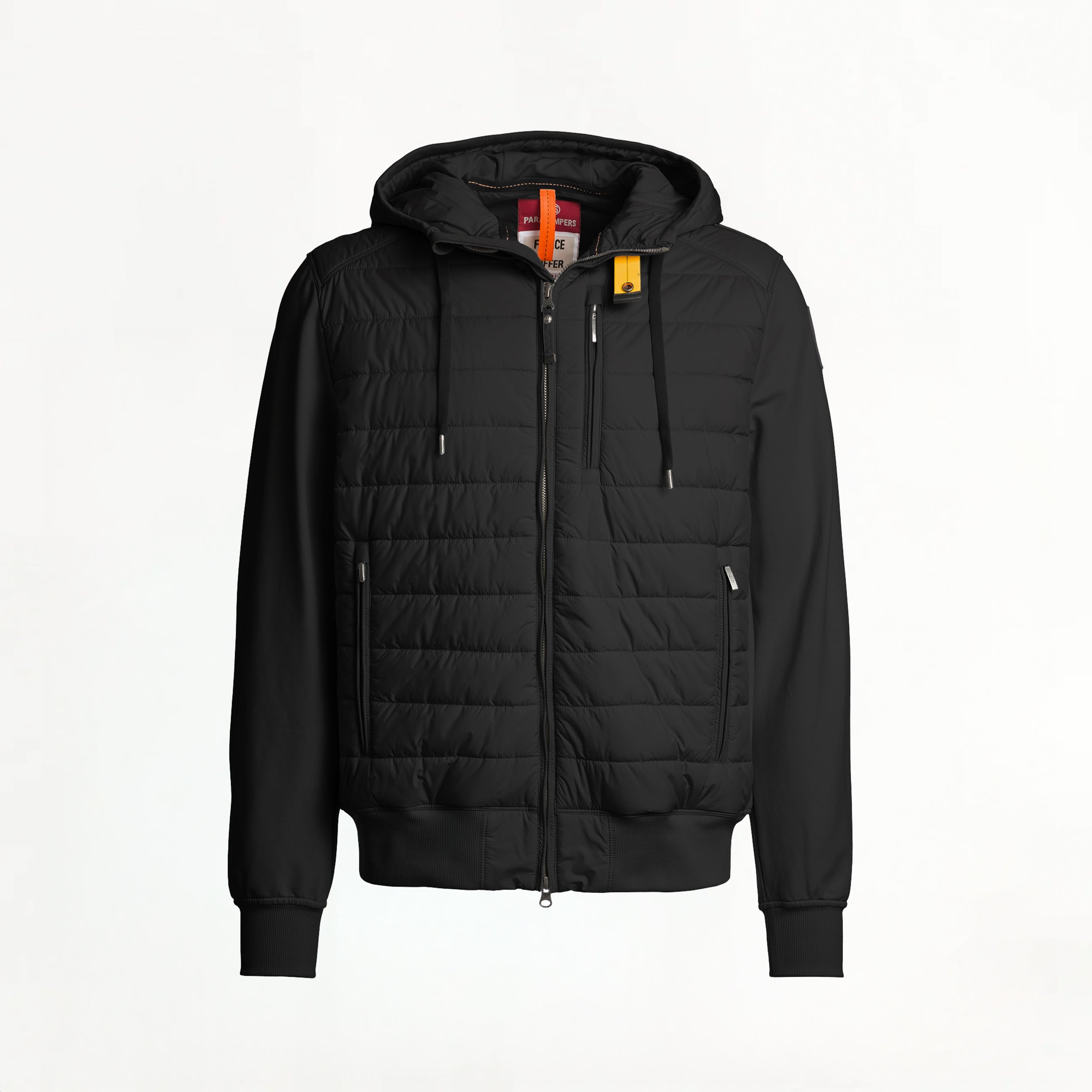 Sweat Hybride Parajumpers Ivor Capuche Noir