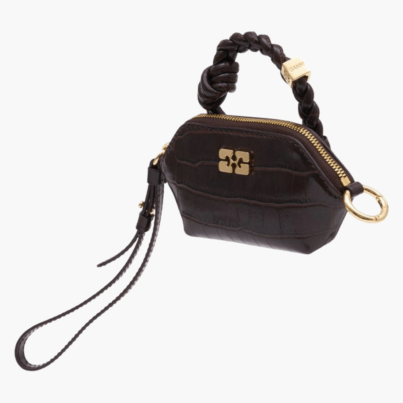 Sac Ganni Bou Nano Croco