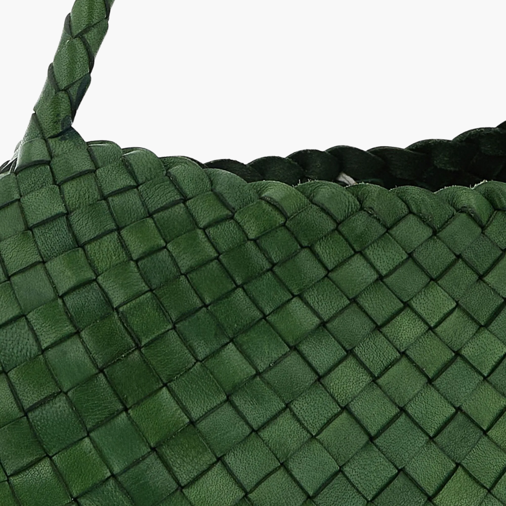 Sac tressé en cuir “Rosanna”