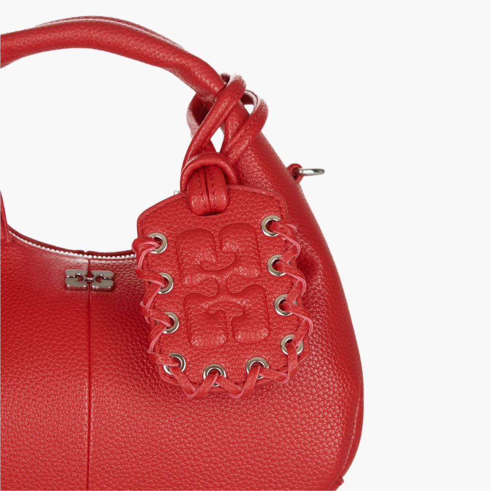 Sac hobo mini grainé