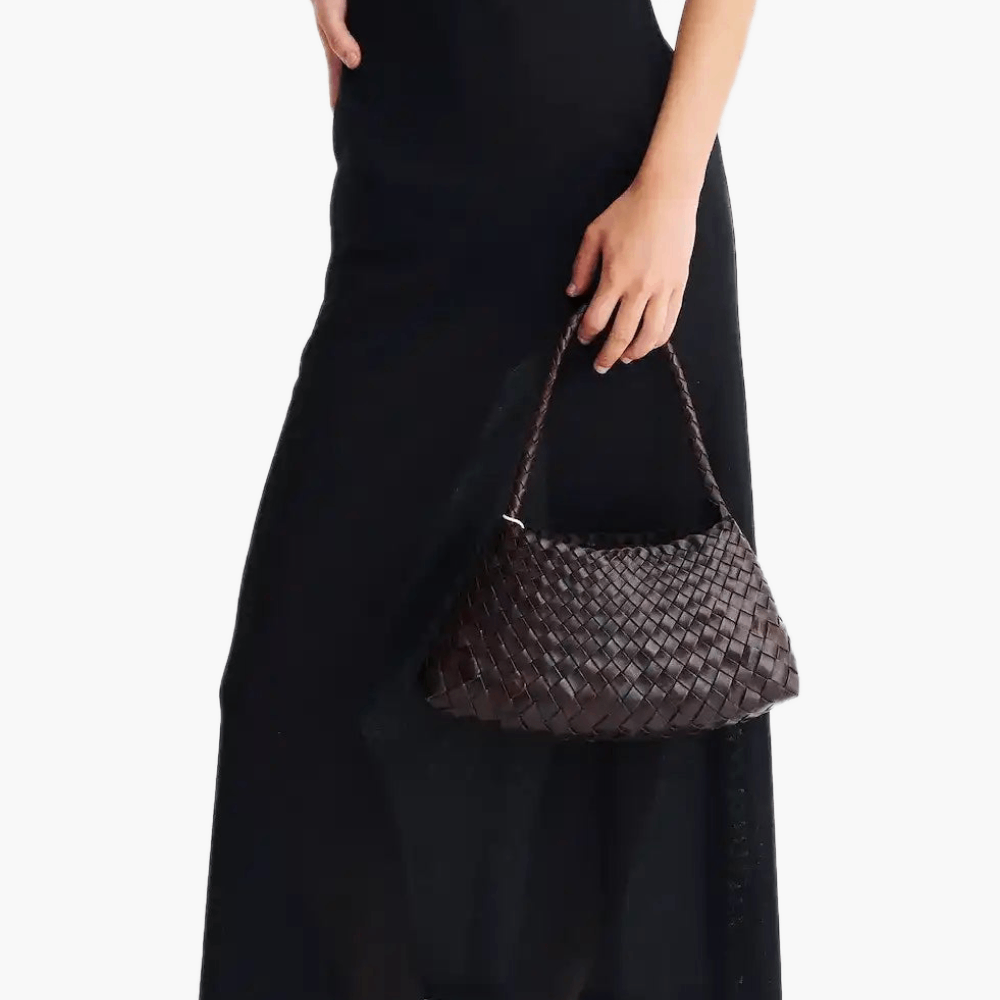 Sac tressé en cuir “Rosanna”