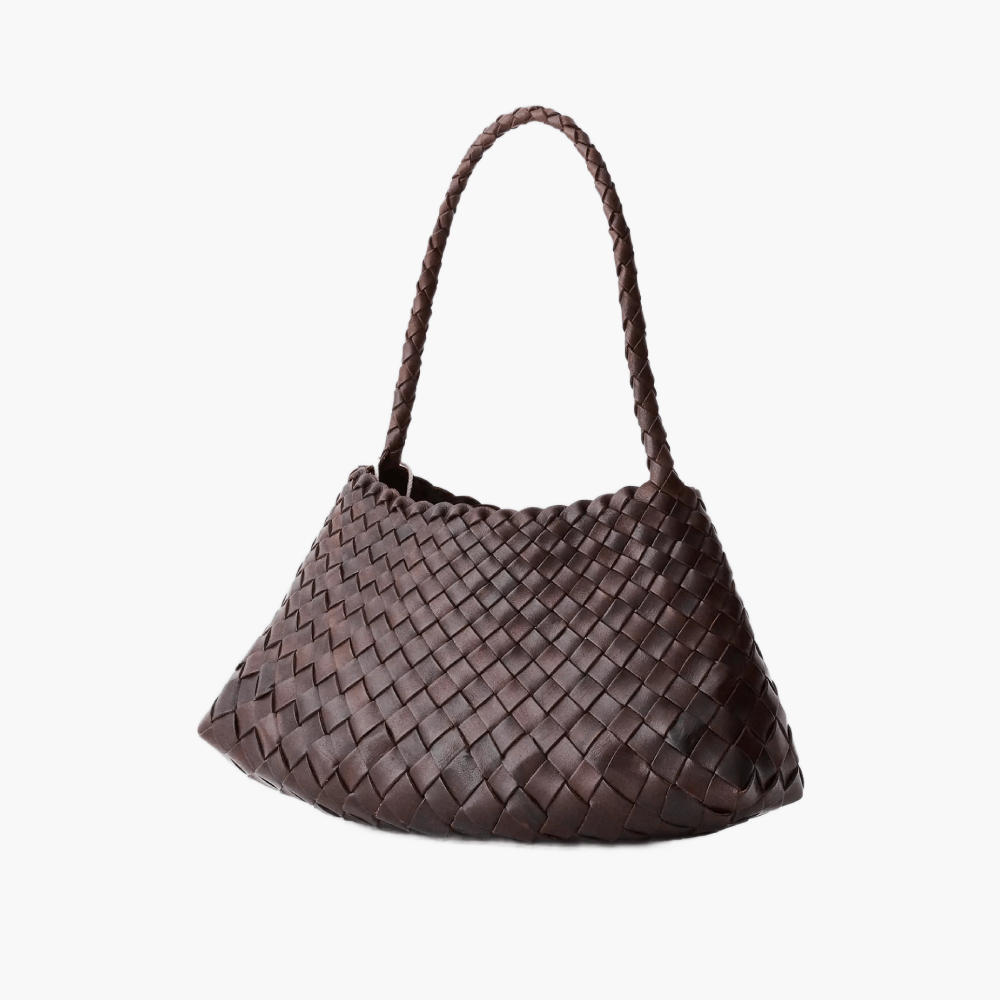 Sac tressé en cuir “Rosanna”