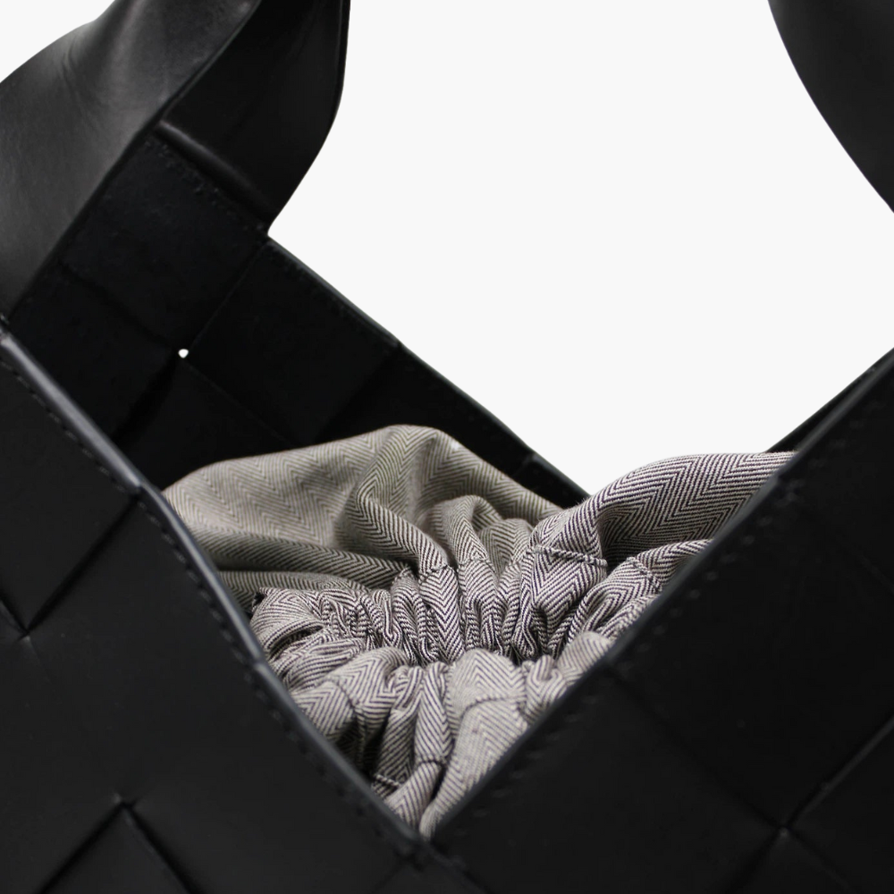 Sac tressé en cuir “Botteghe”