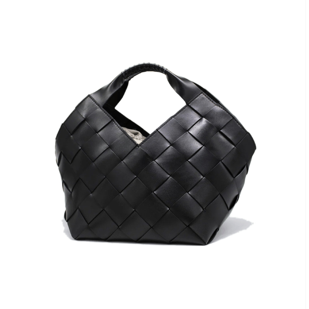 Sac tressé en cuir “Botteghe”