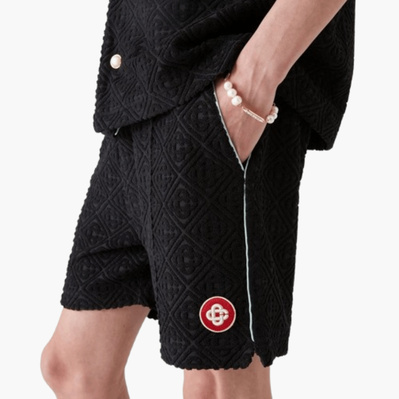 Short Casablanca Monogram Towelling