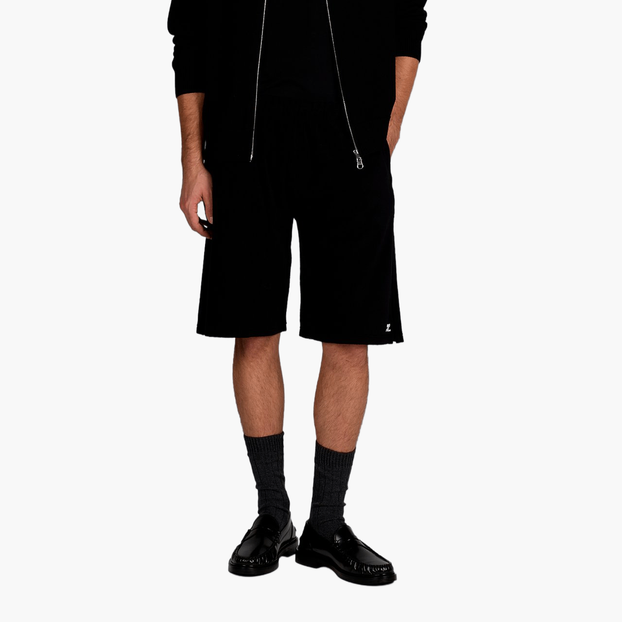 Short de bain AC en coton éponge