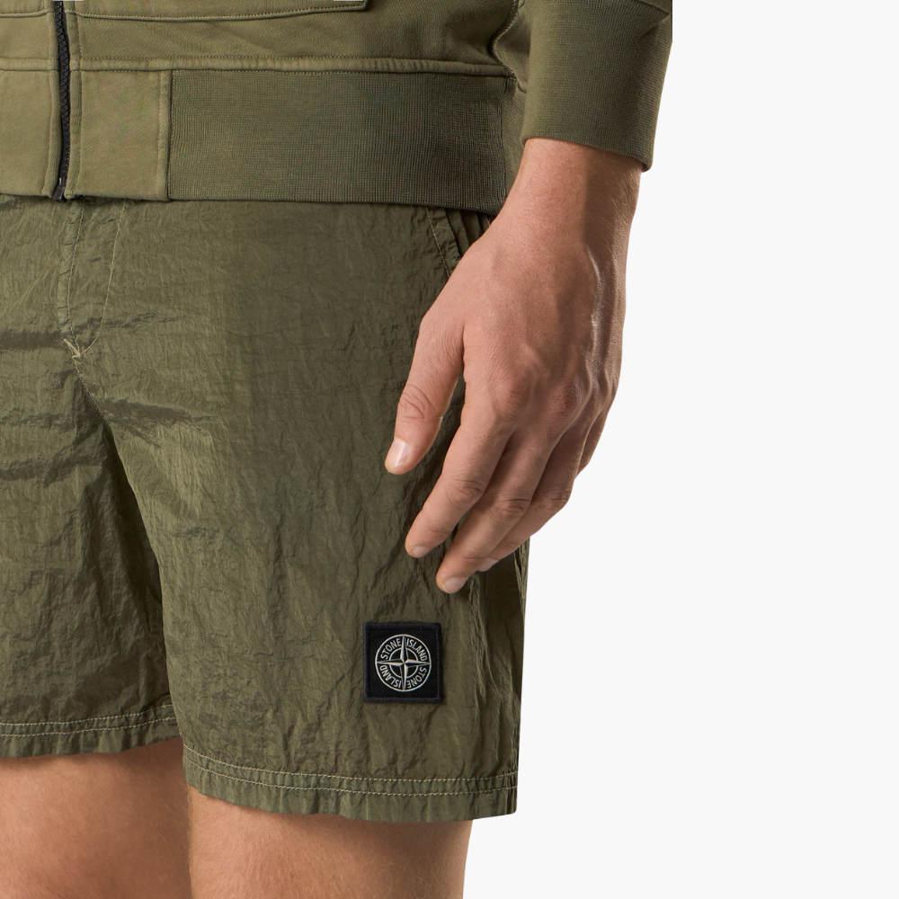 Mid-length swim shorts