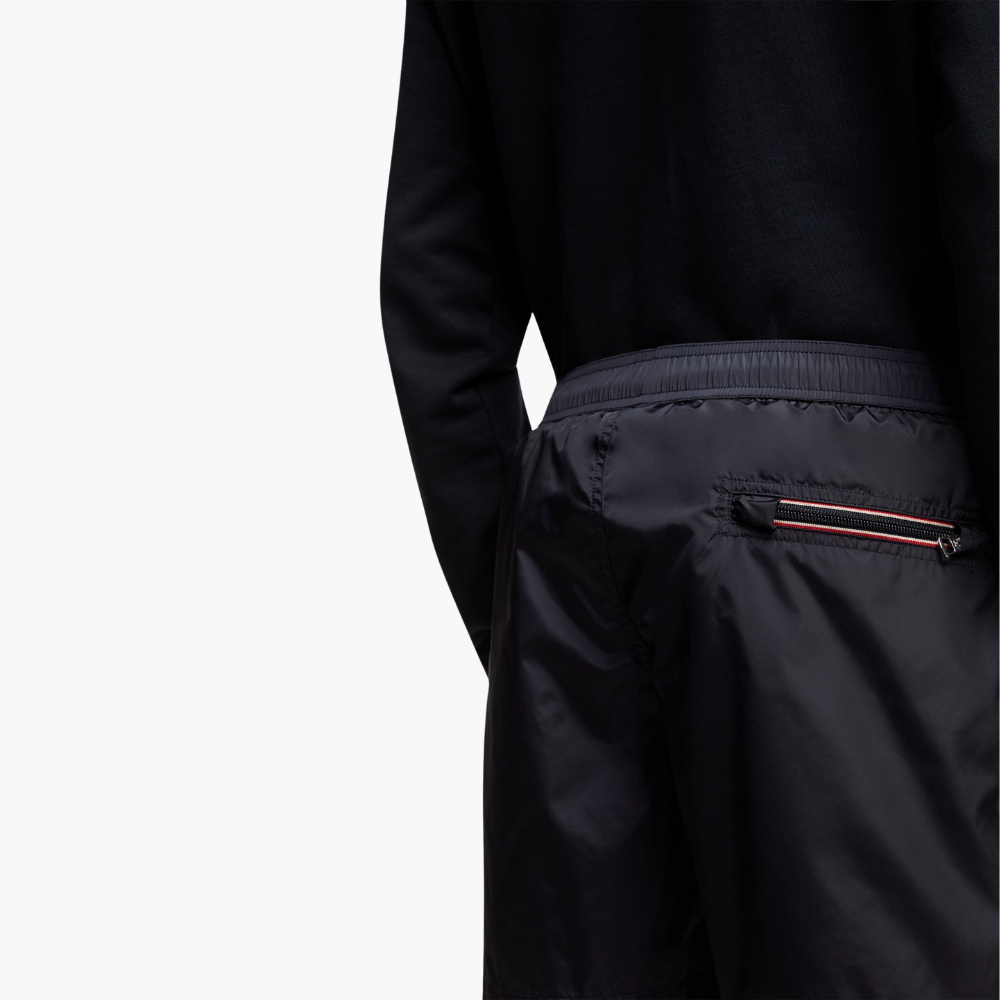 Short de bain à logo — Bleu nuit