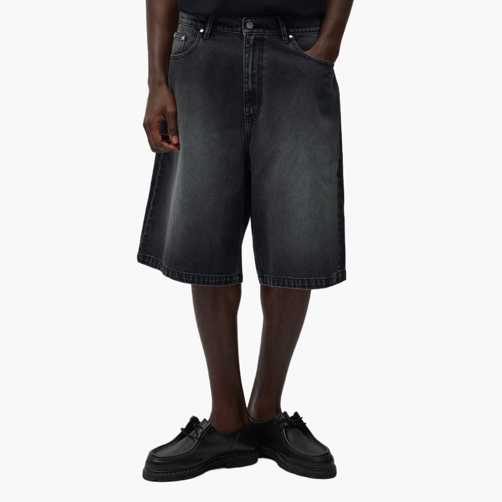 Short en denim Round Pocket