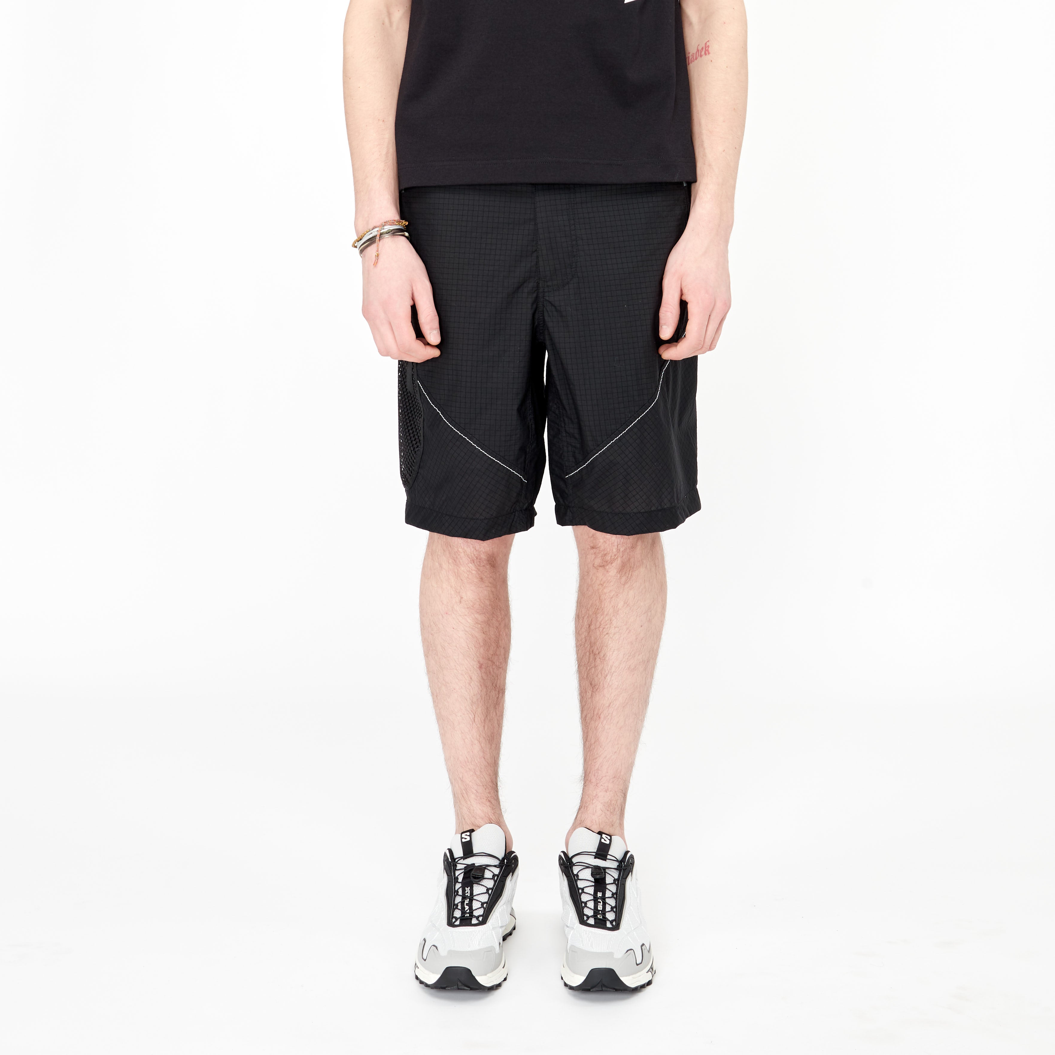 Short And Wander Breath Ripstop Black