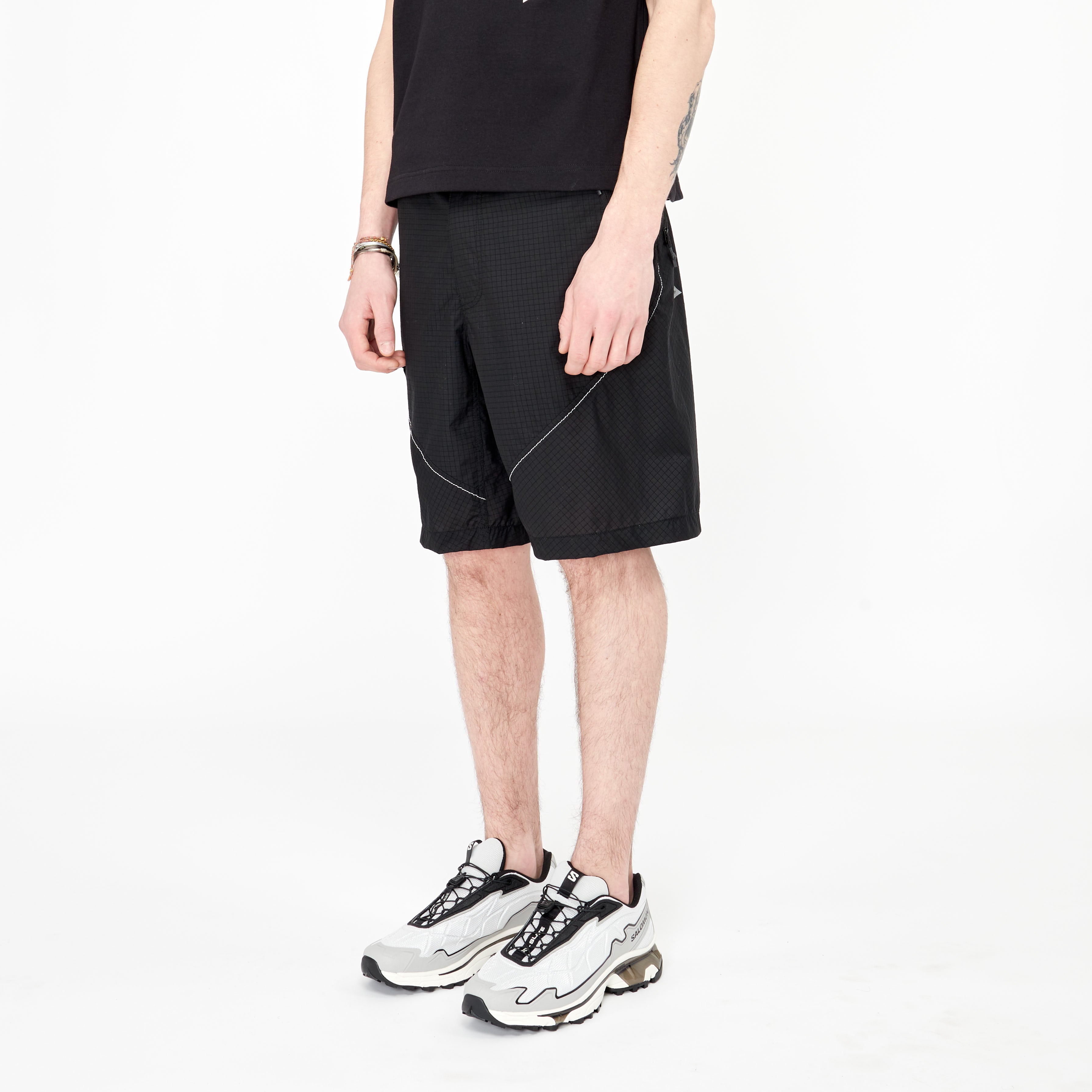 Short And Wander Breath Ripstop Black
