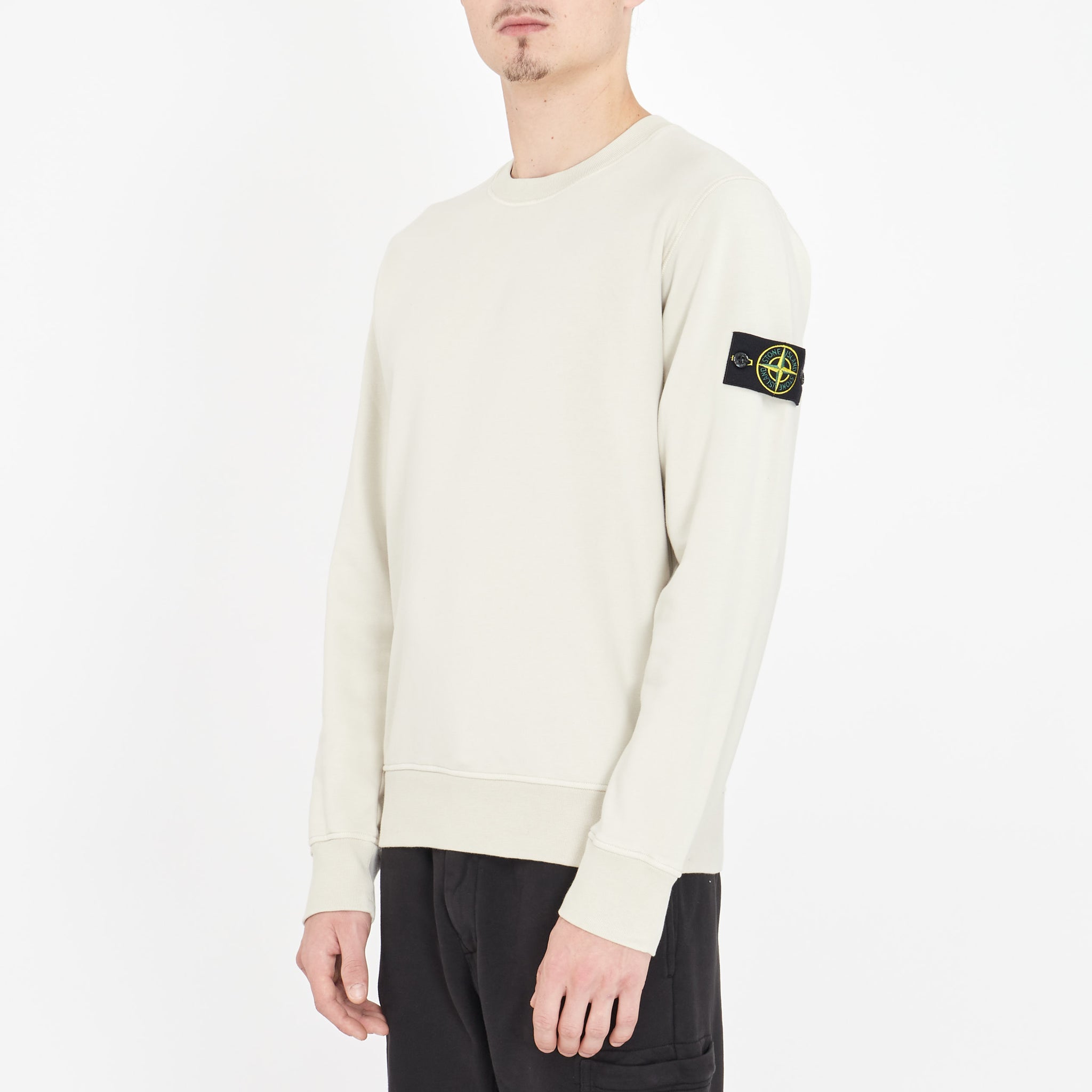 Crewneck Stone Island Beige